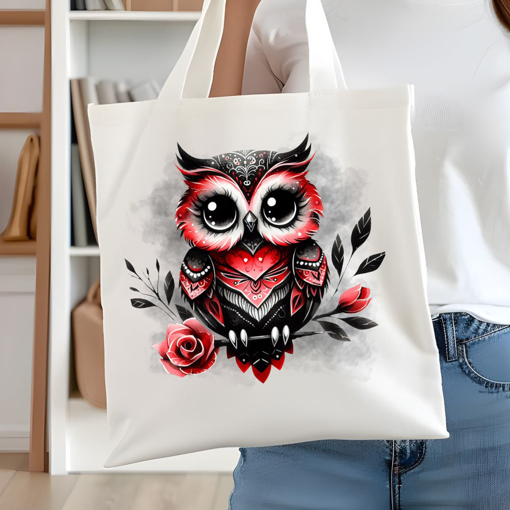 Owl tote bag sale