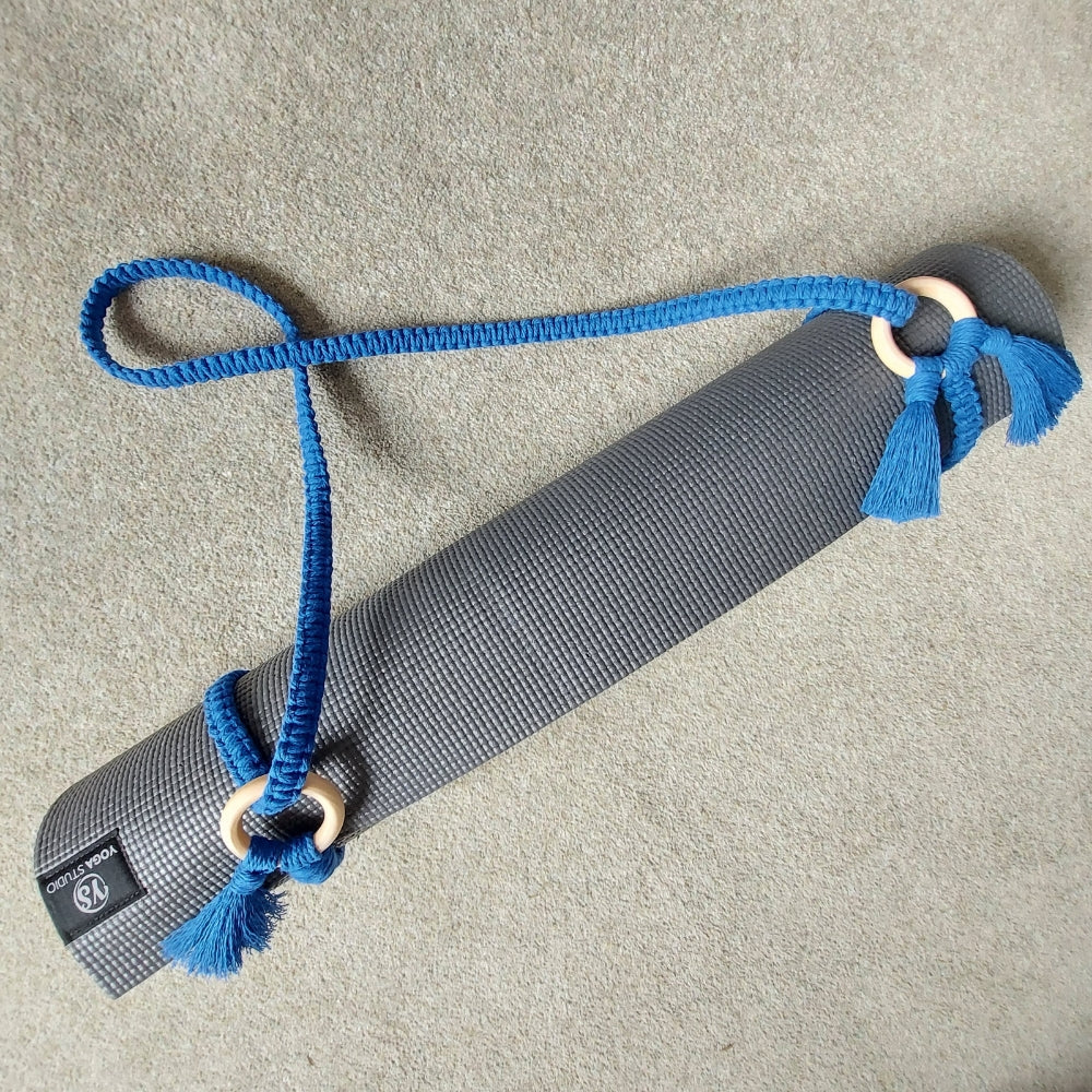Macrame yoga strap/ macrame Bag (Bag 012)