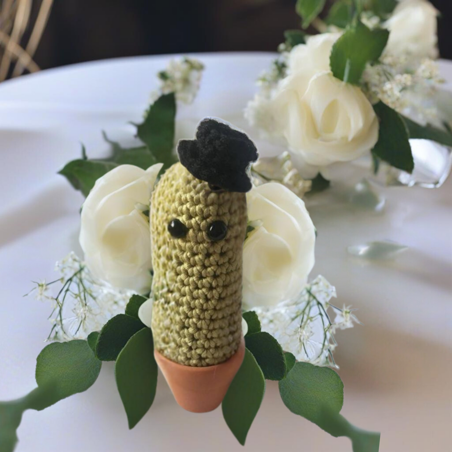 crochet succulent