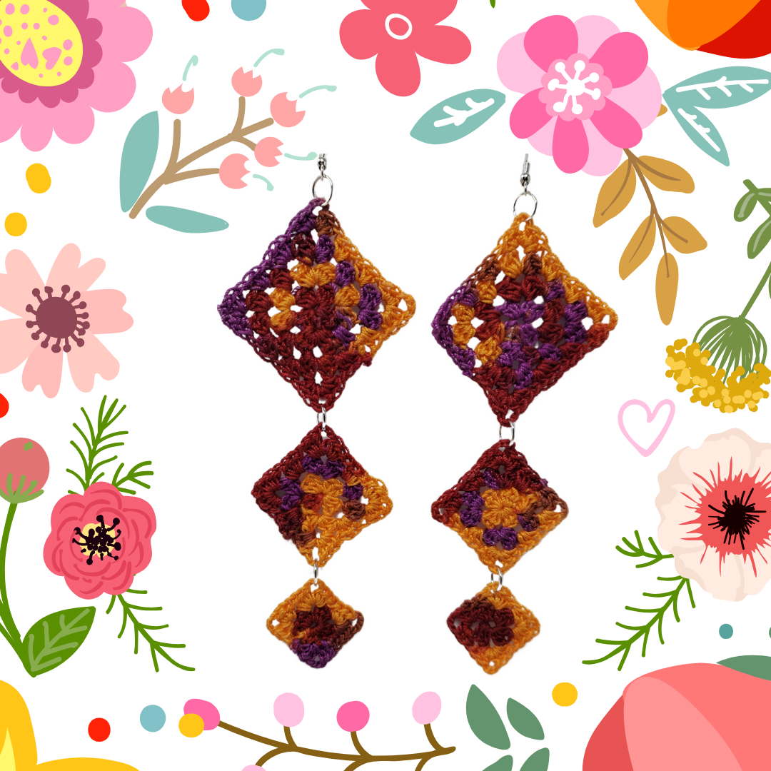 festival drop earrings