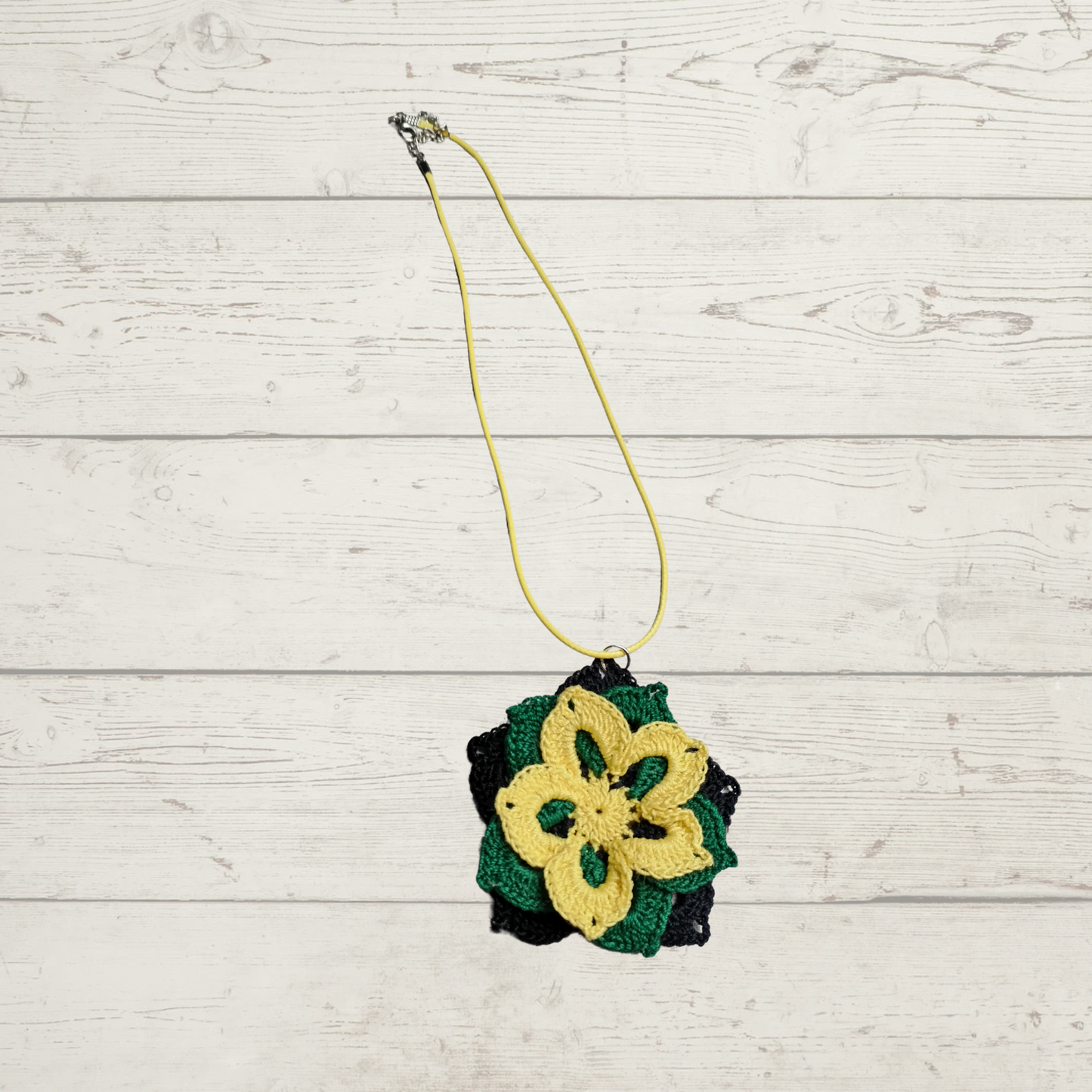 Jamaican Themed Jewellery | Crochet Jewellery Set