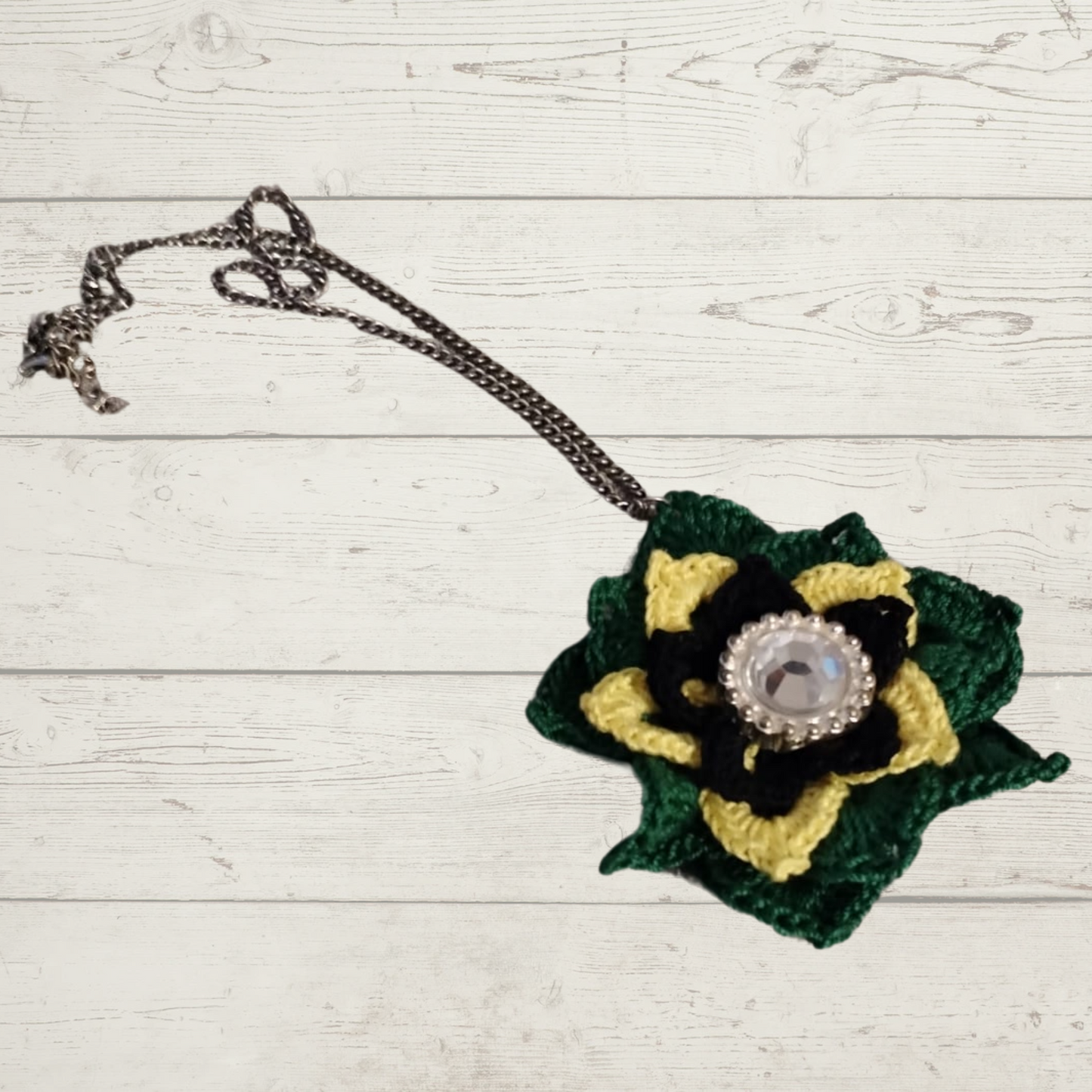 Jamaican Themed Jewellery | Crochet Jewellery Set