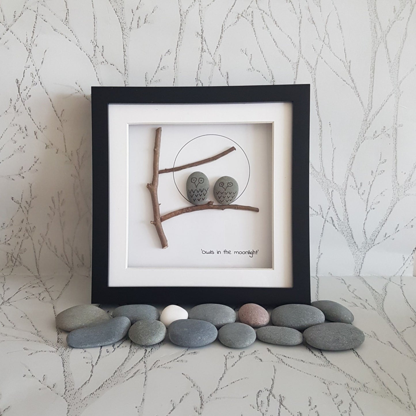 owl-pebble-art