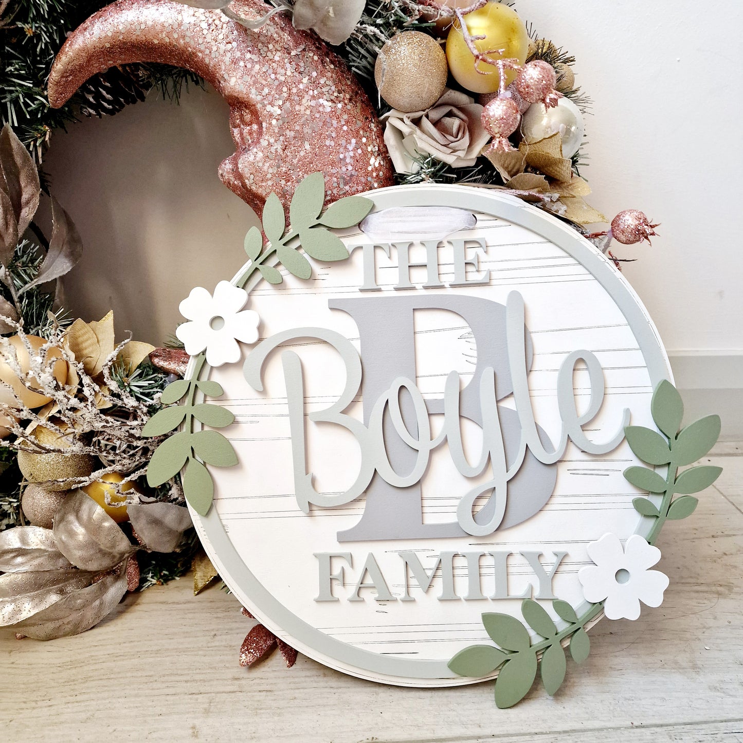 Christmas Home Decor  | Christmas Door Sign