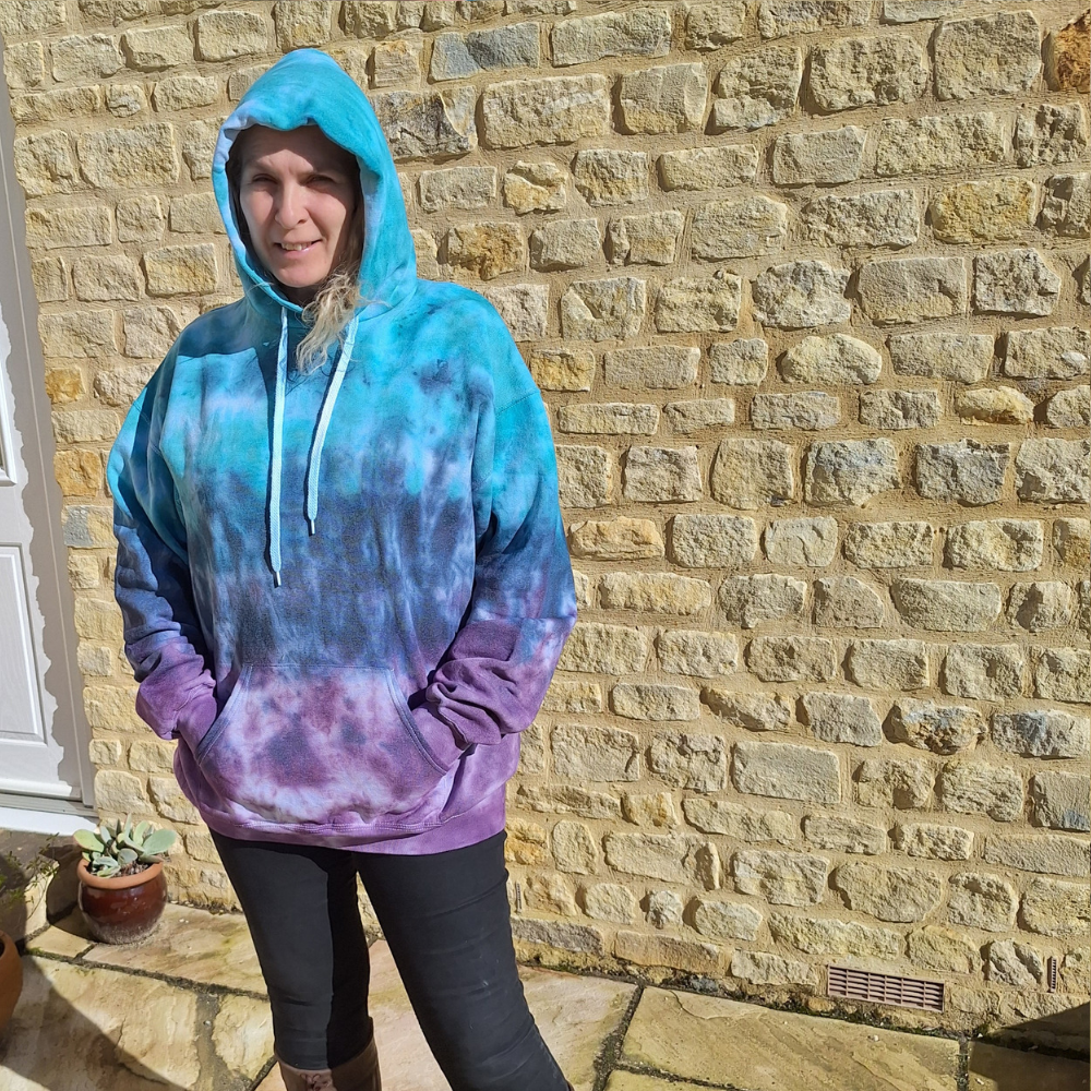 tie dye hoodie