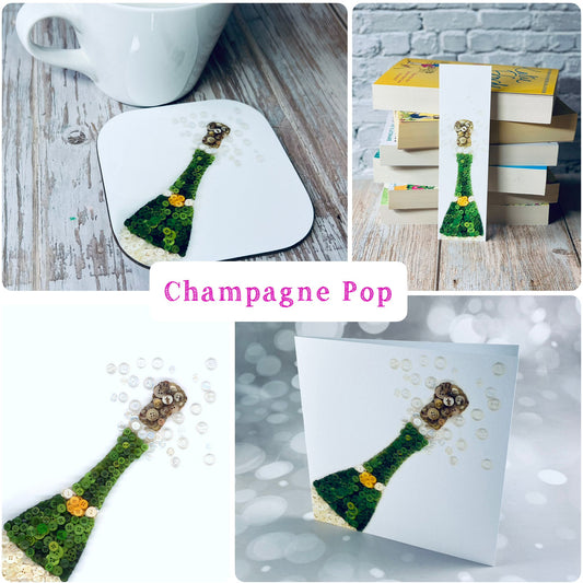 Champagne Card