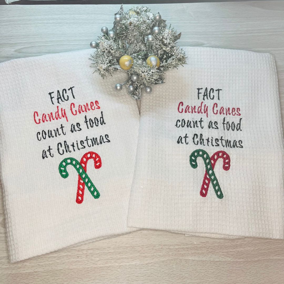 christmas tea towels