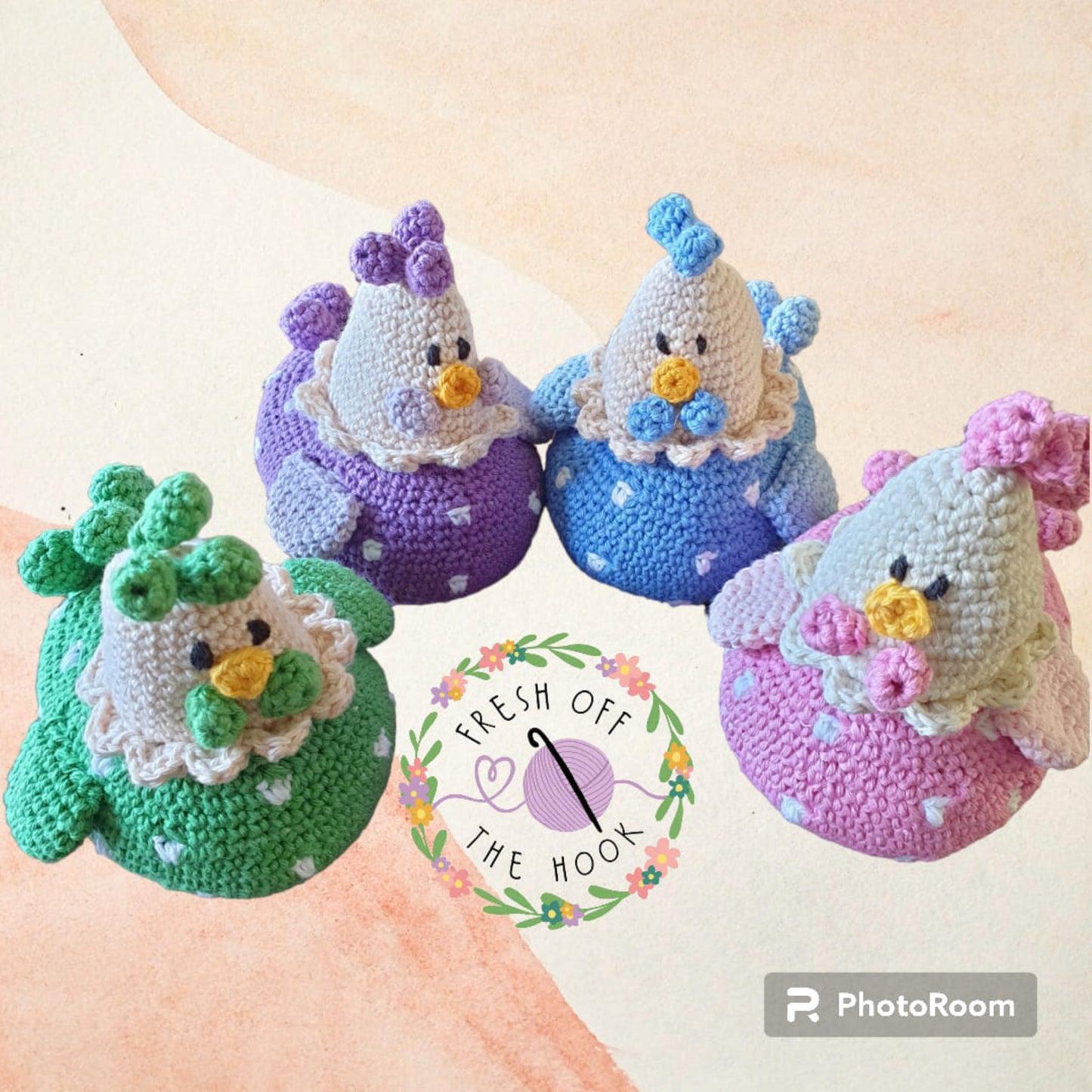 crochet-chickens