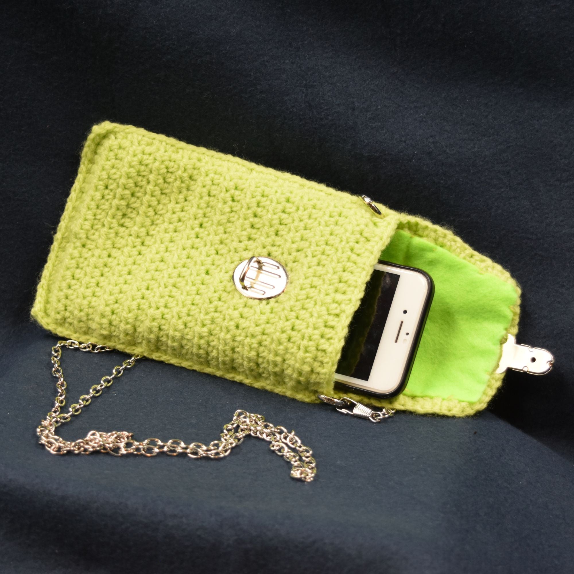 Crochet mobile best sale pouch online