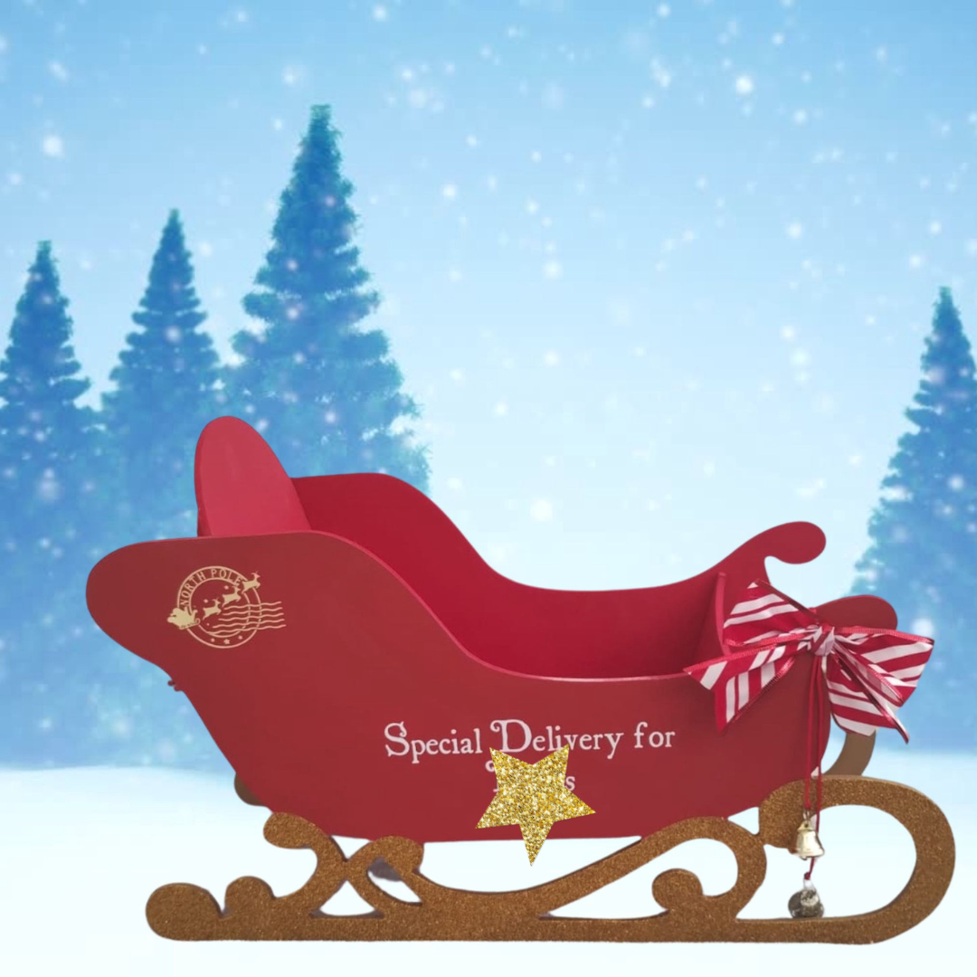 large santas sleigh