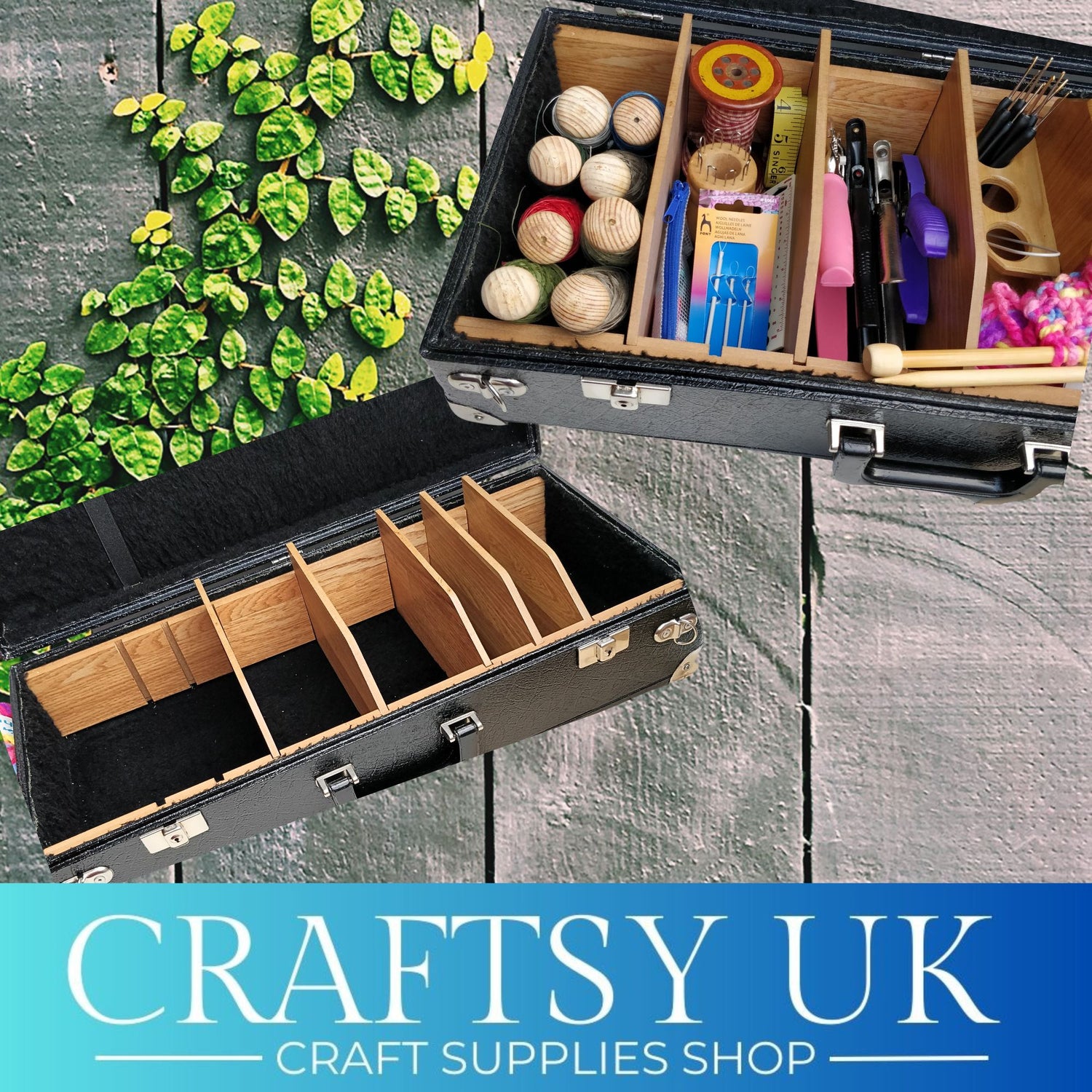 upcycled craft  storage