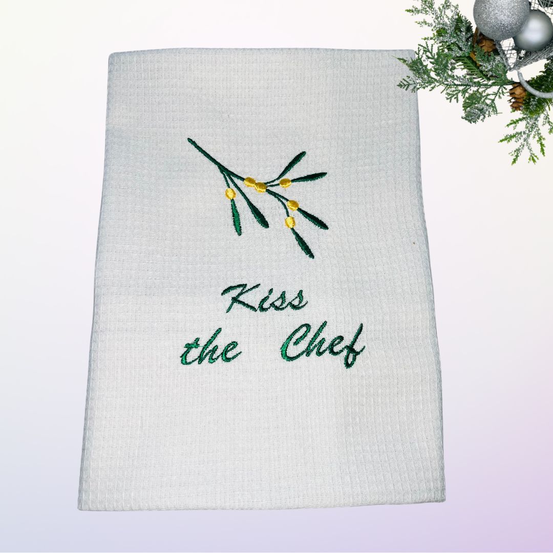 christmas tea towels