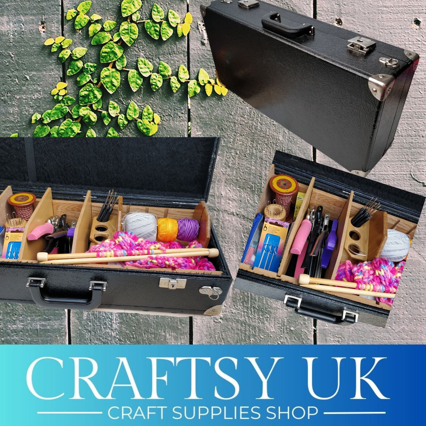 upcycled craft  storage