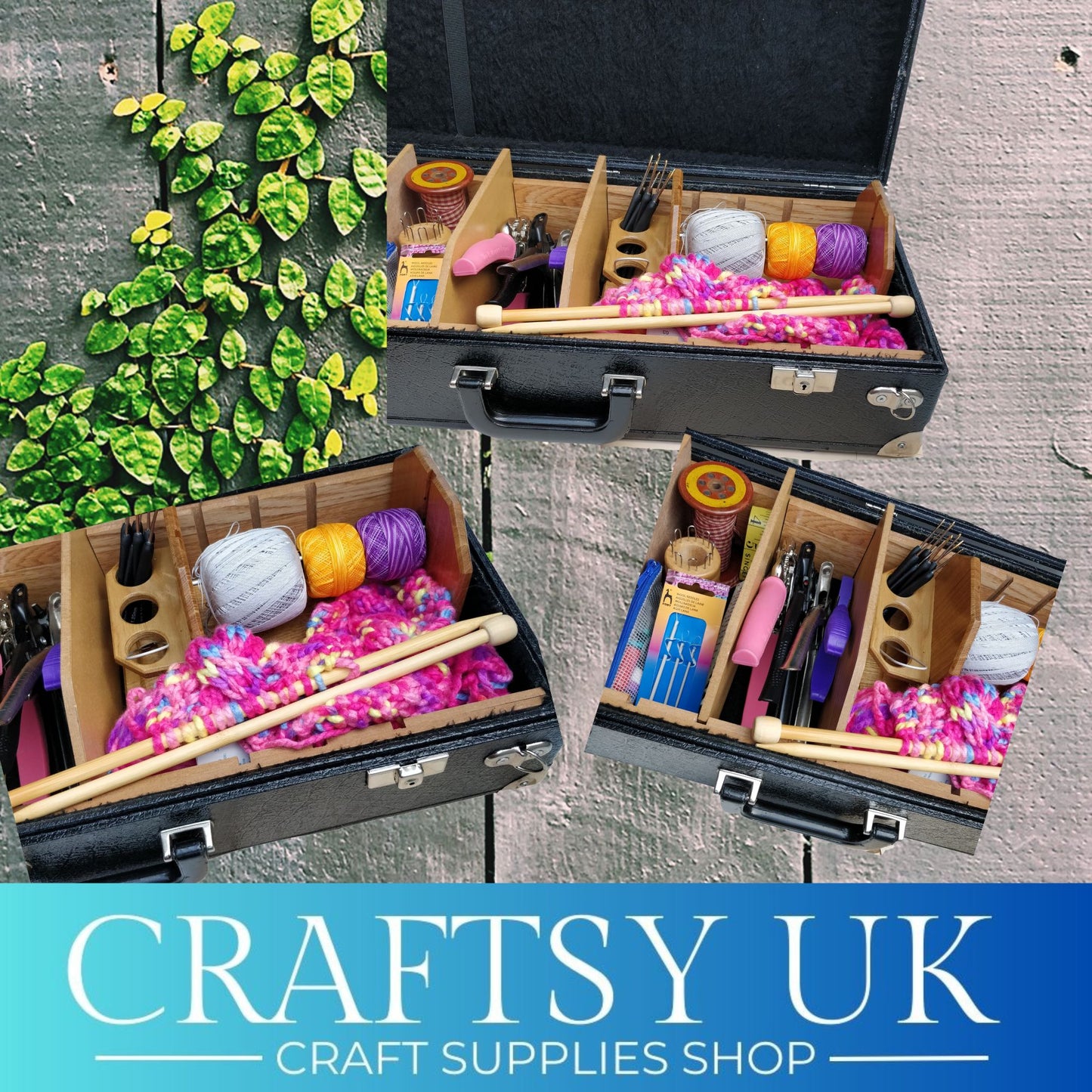 upcycled craft  storage