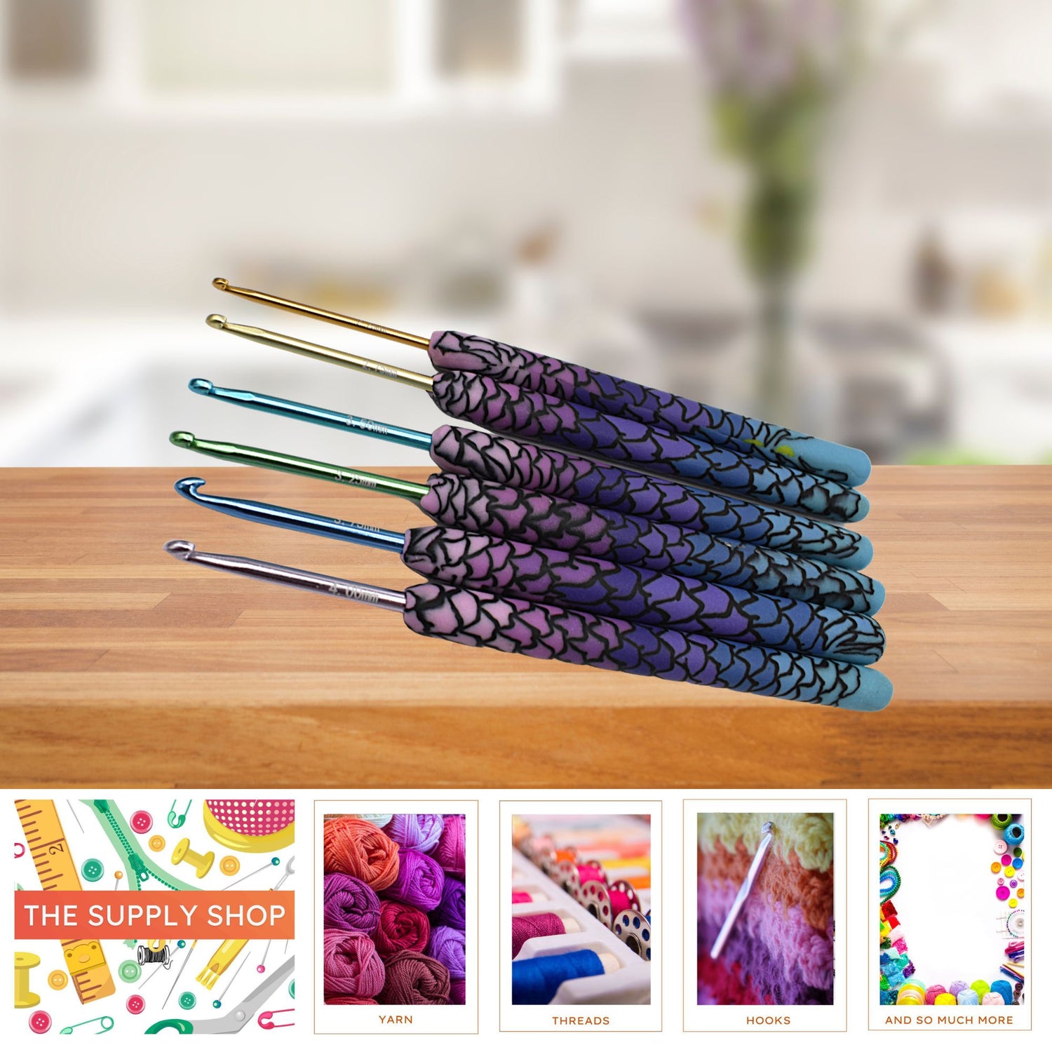 Ergonomic Crochet Hooks UK