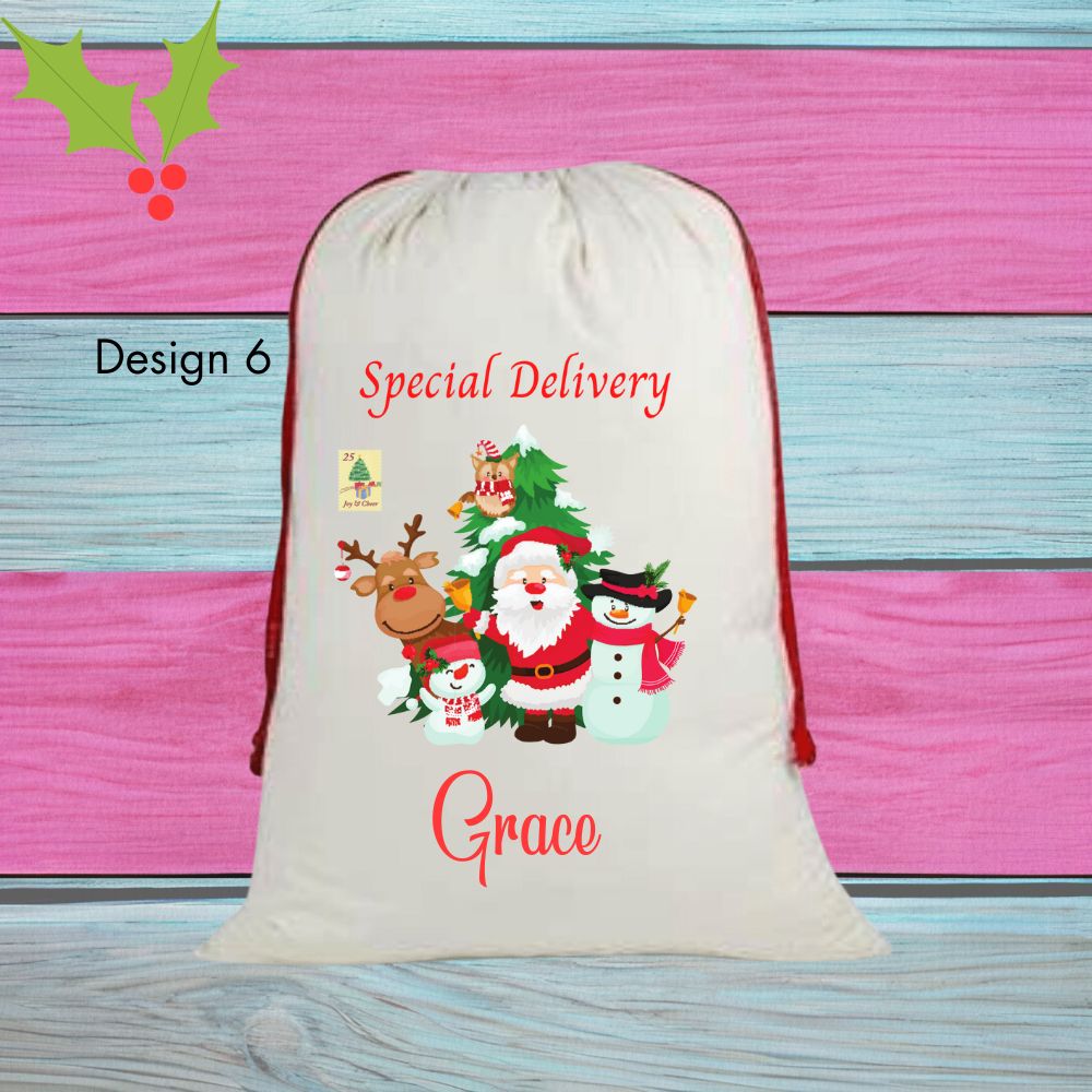 personalised-christmas-sack