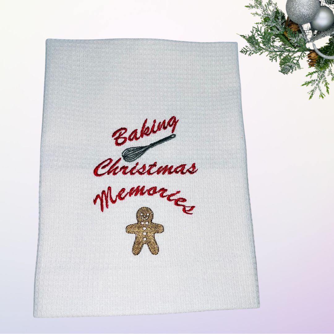 christmas tea towels