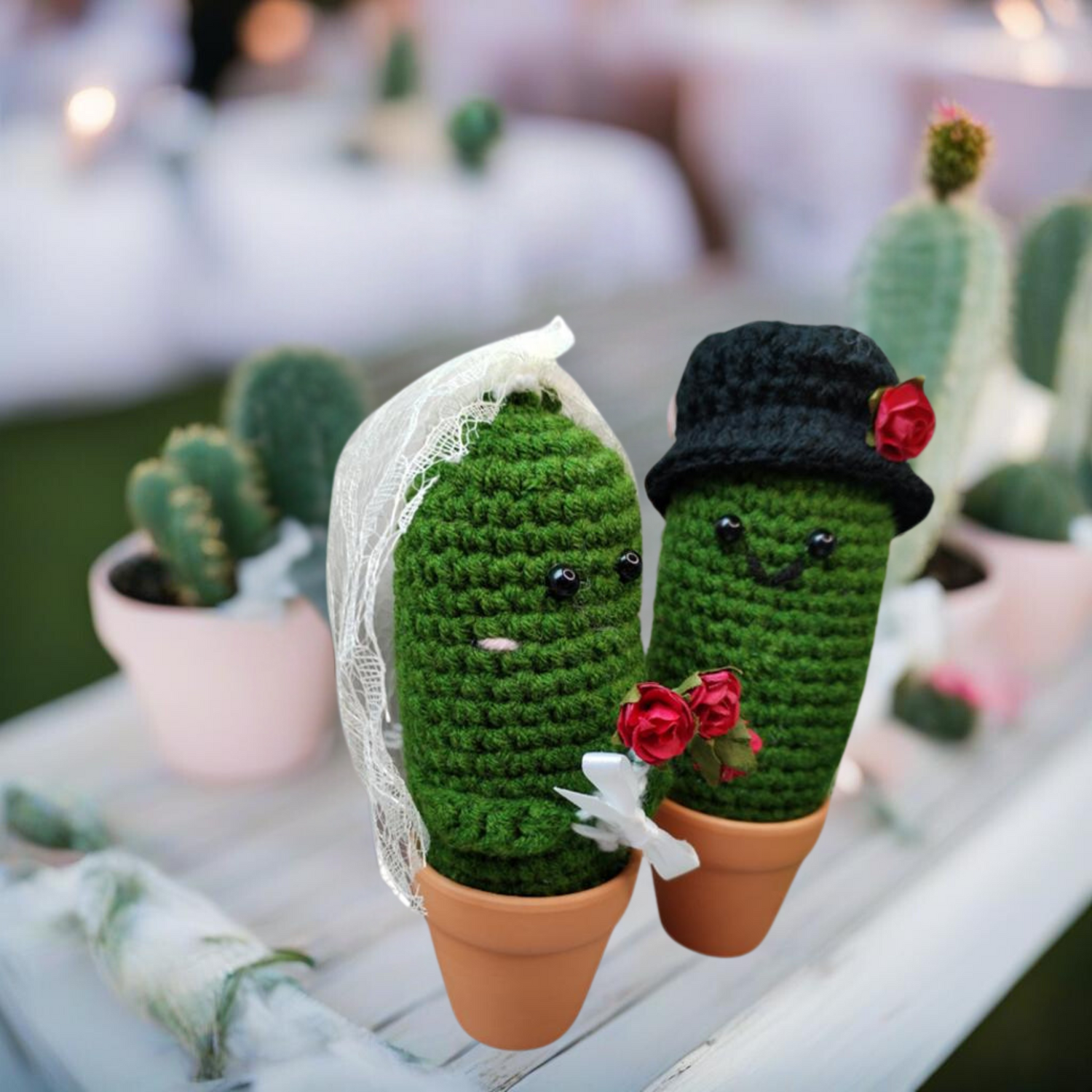  crochet wedding favours 