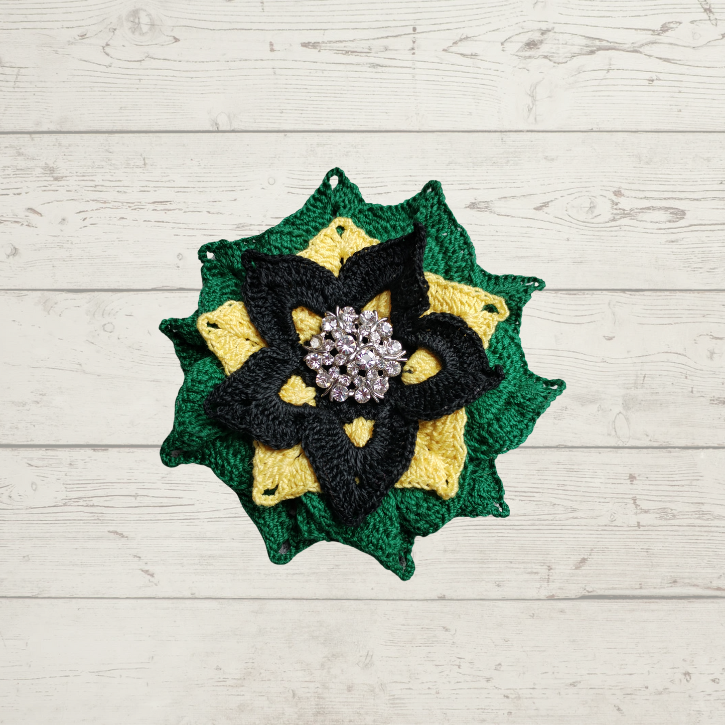 Jamaican Themed Jewellery | Crochet Jewellery Set