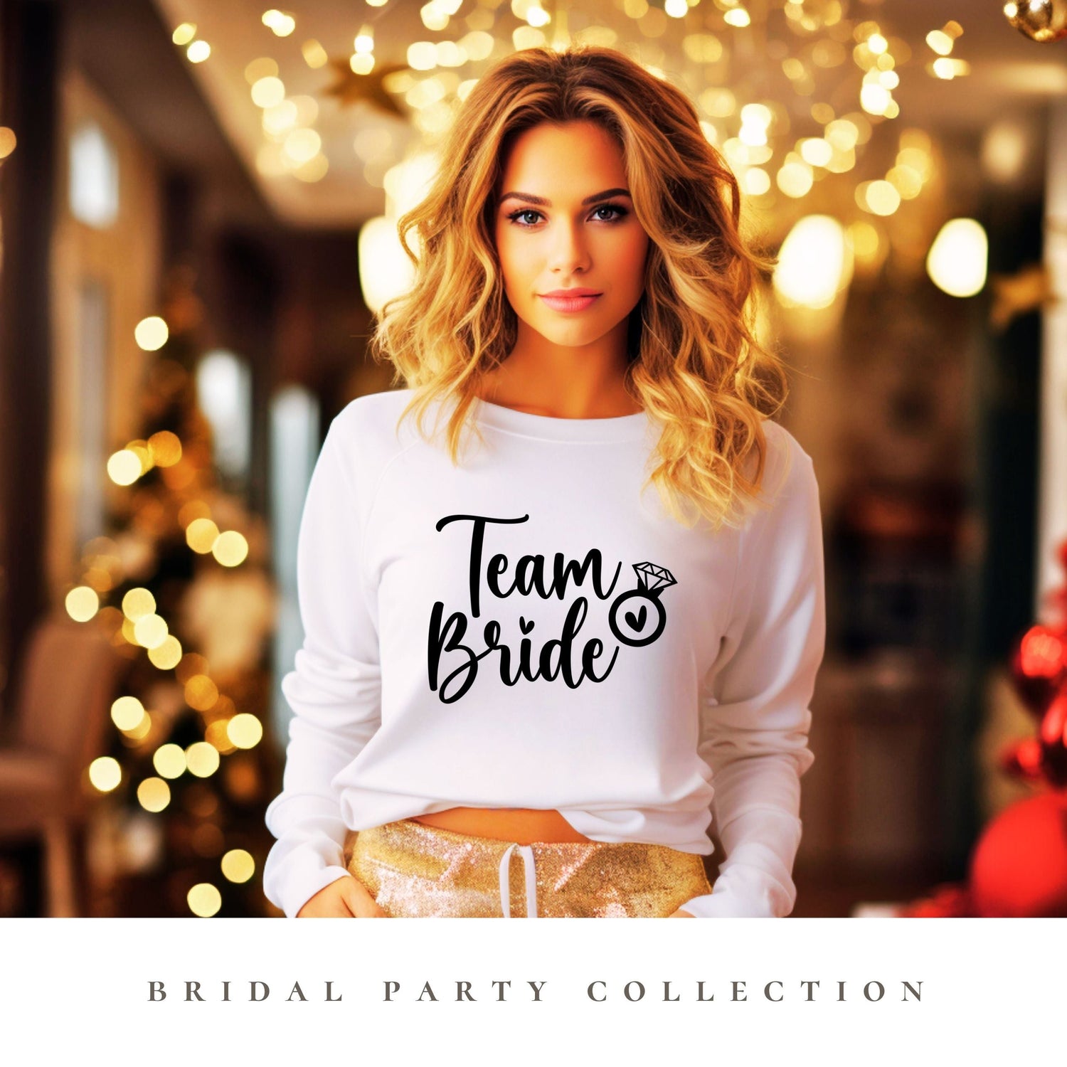 team bride jumper