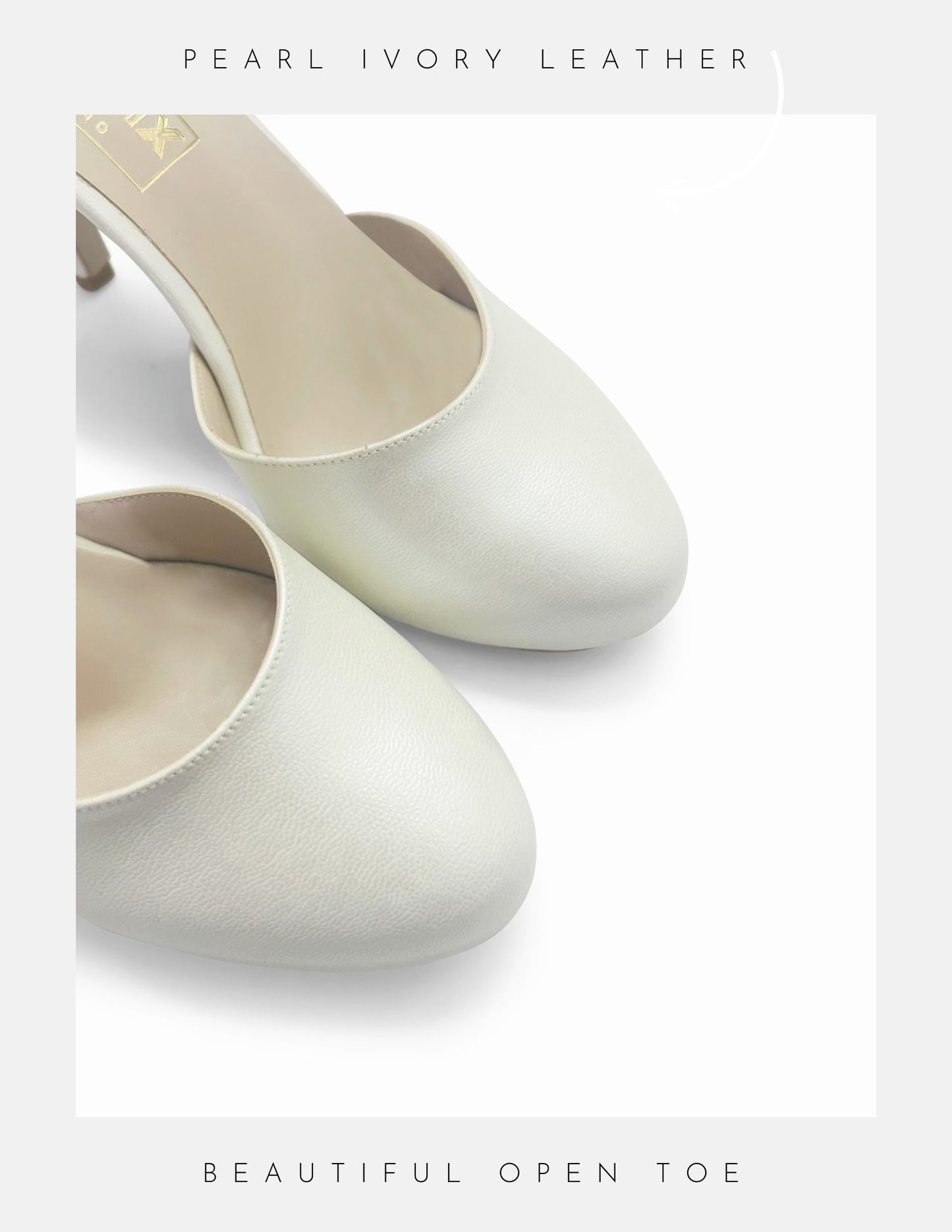 Admiration Plain Round Toe Wedding Shoes 3