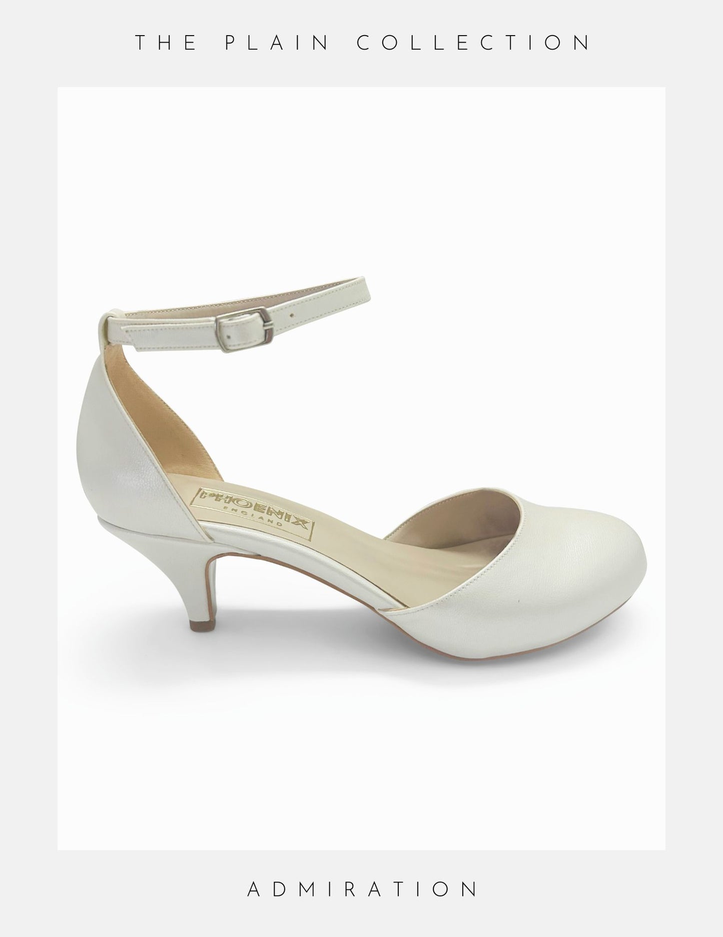 Admiration Plain Round Toe Wedding Shoes