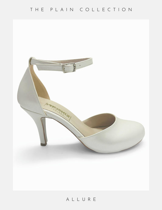 Allure High Round Toe Wedding Shoes