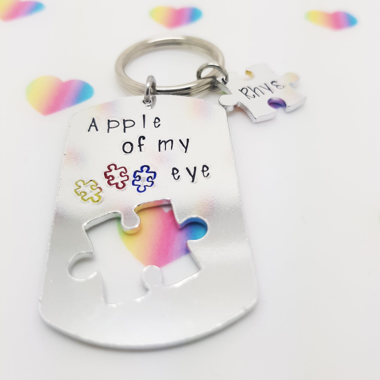 Jigsaw Keyring | Apple of My Eye