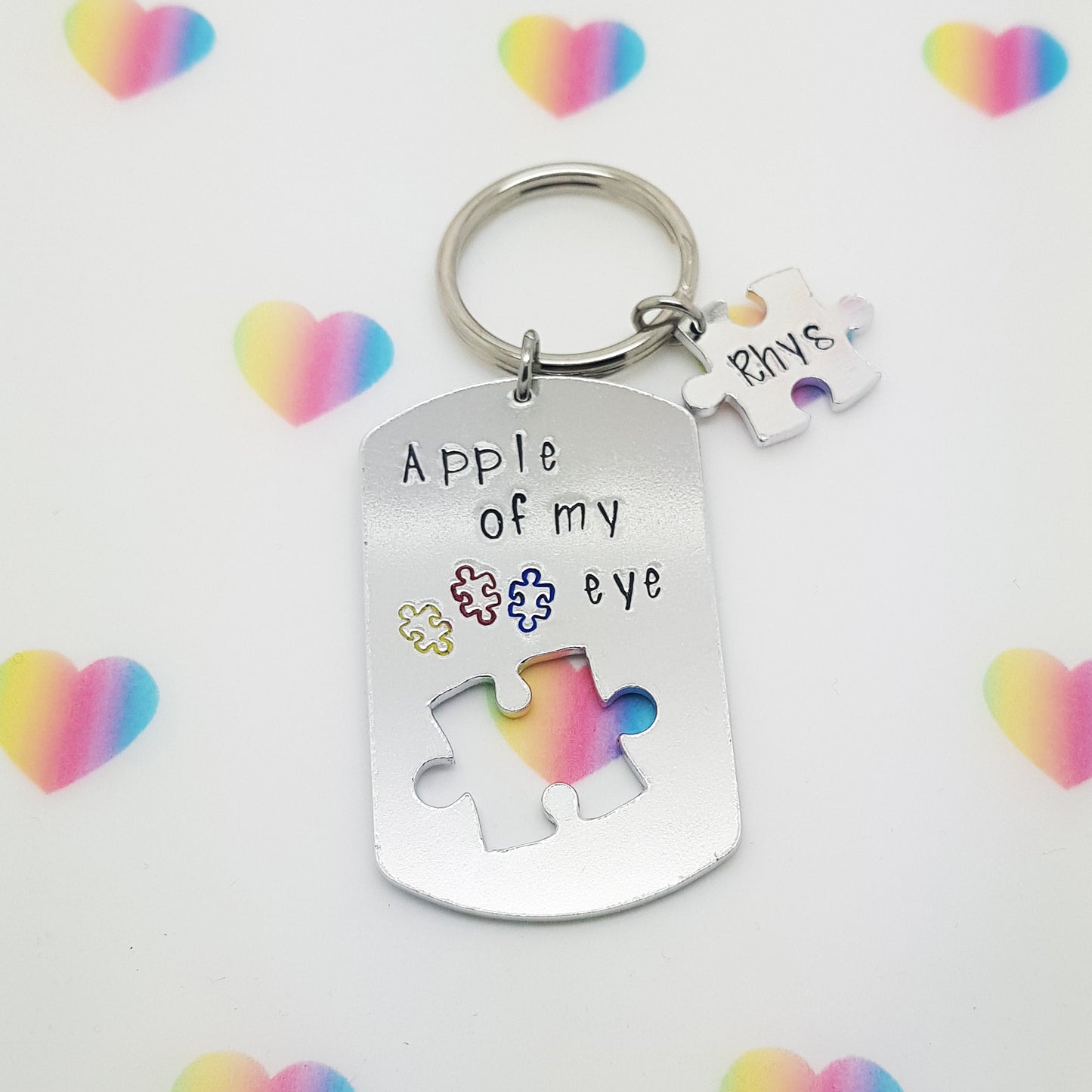 Jigsaw Keyring | Apple of My Eye