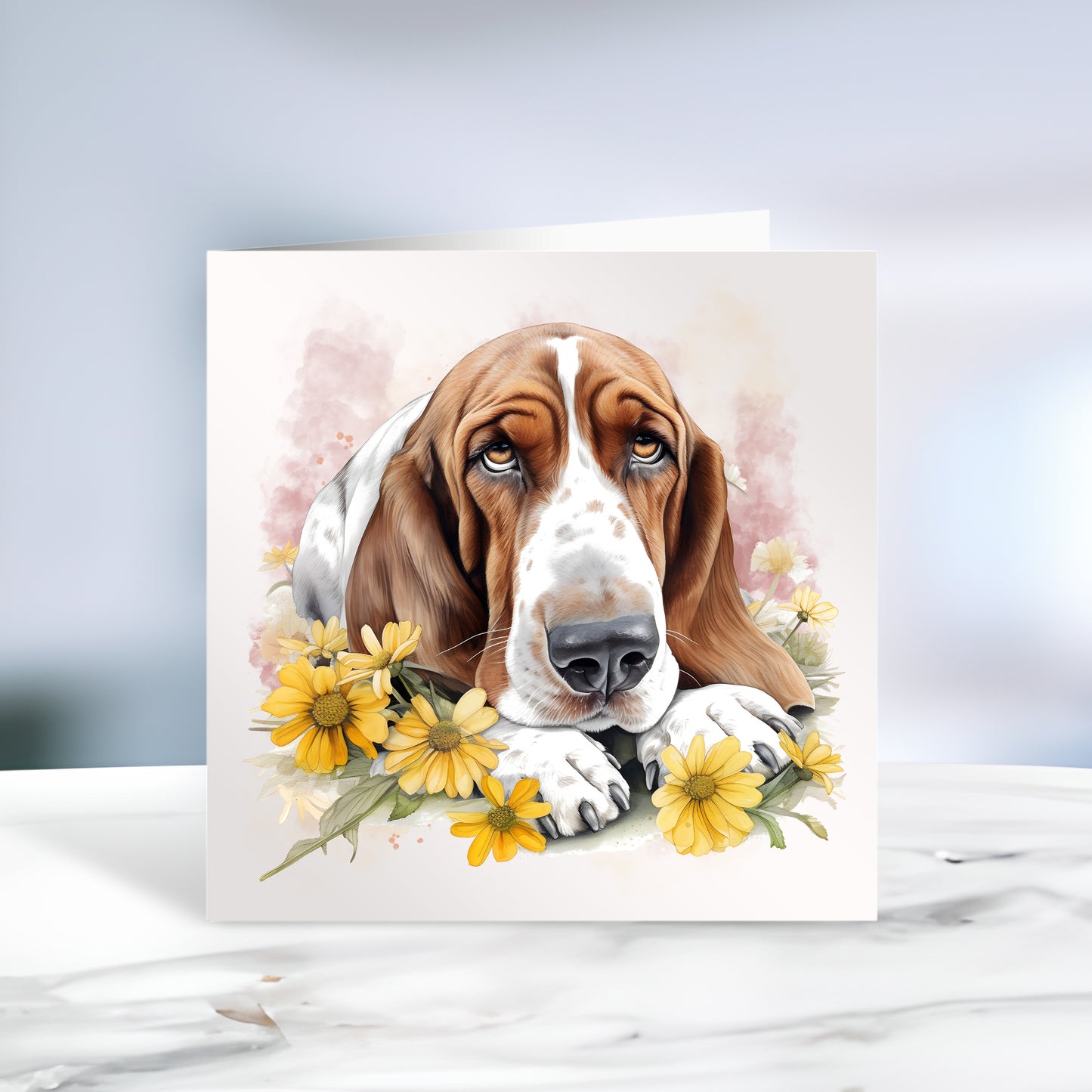 basset-hound-blank-cards