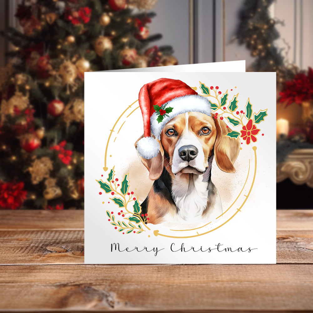 beagle-christmas-card