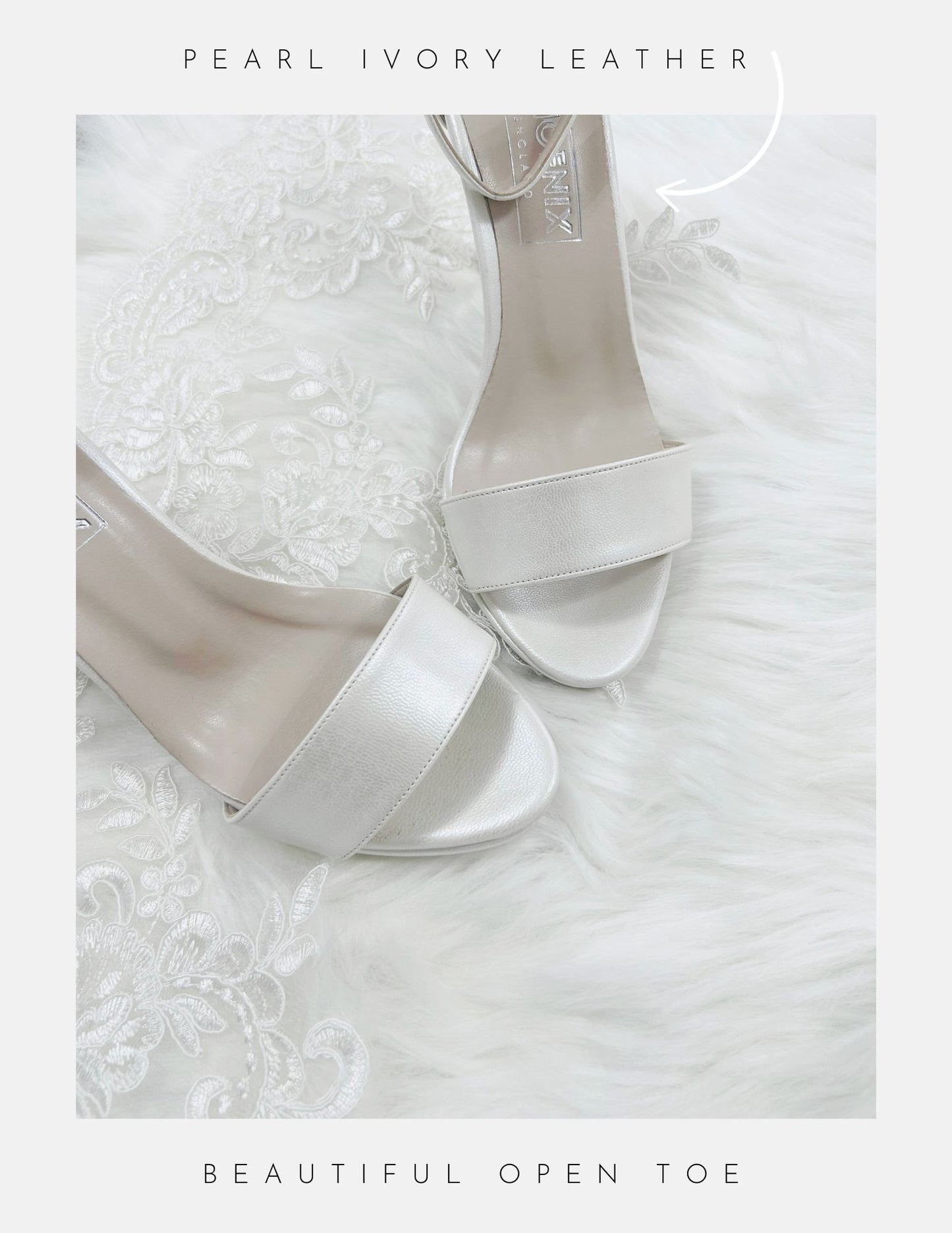 Beauty Plain Low Block Heel Wedding Shoes 3