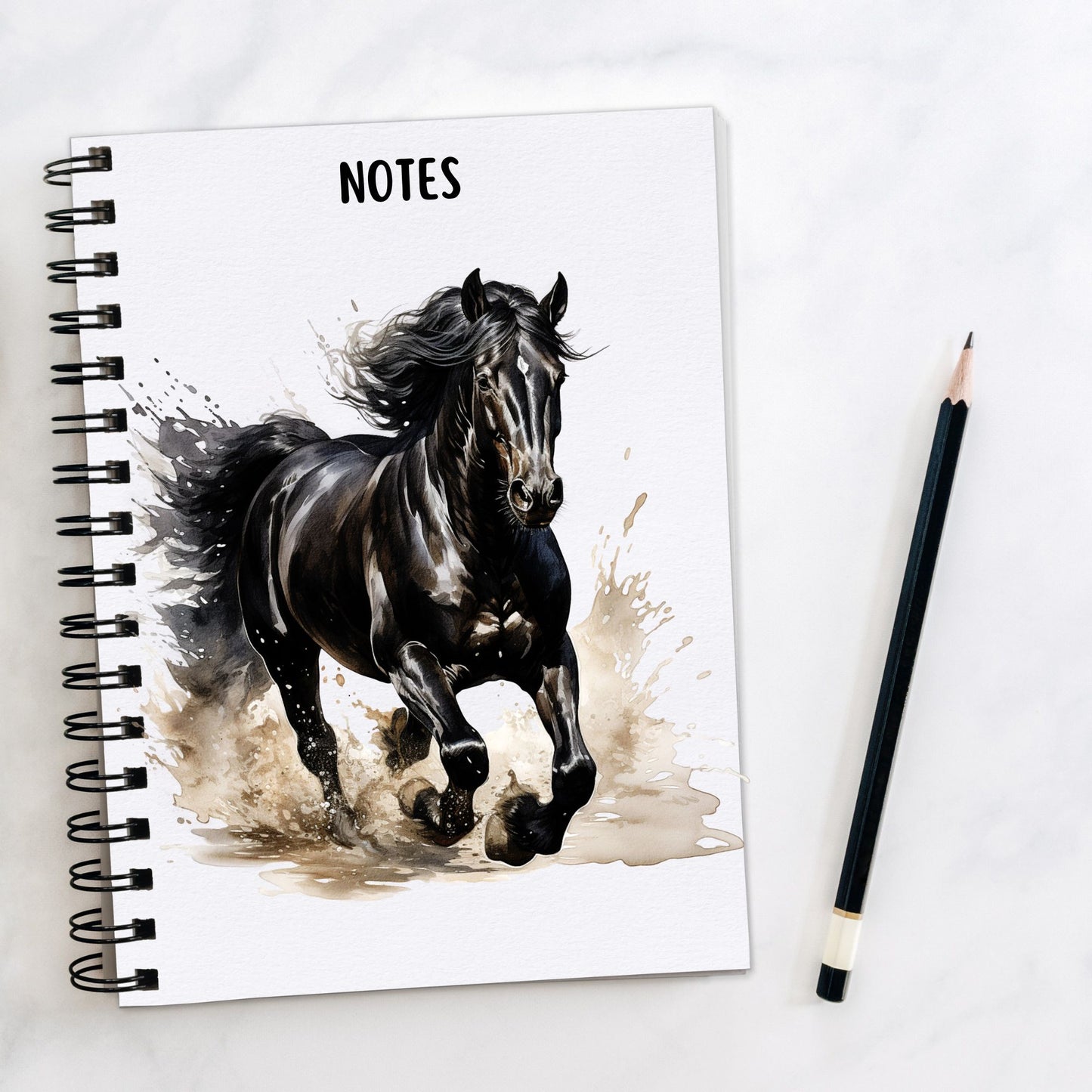 Equestrian Notebook | Horse Themed Notebook