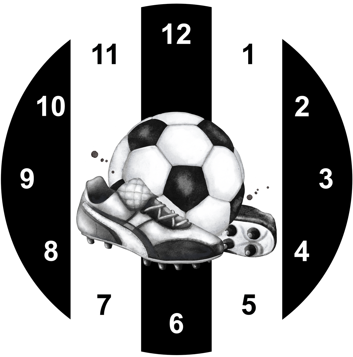 football-clock