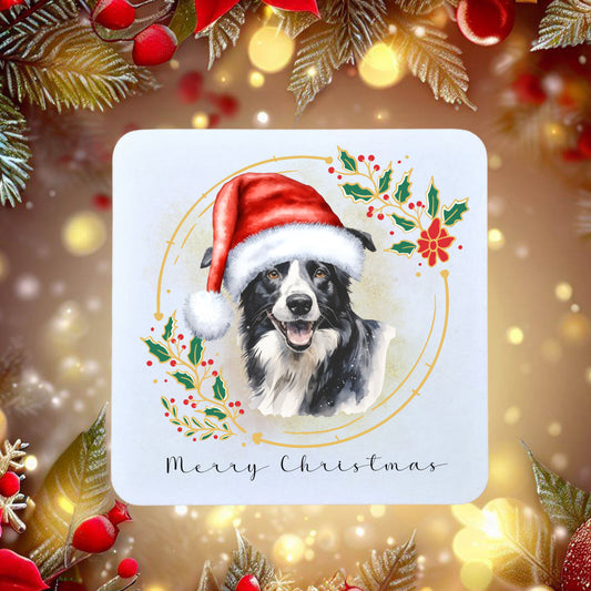 border-collie-christmas-coaster