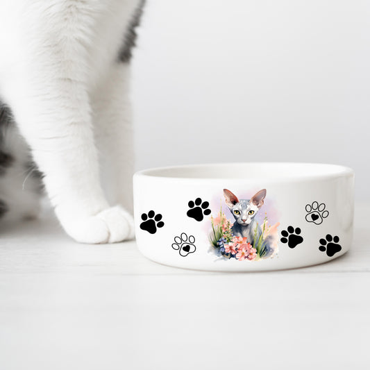 platinum-colour-sphynx-cat-food-bowl