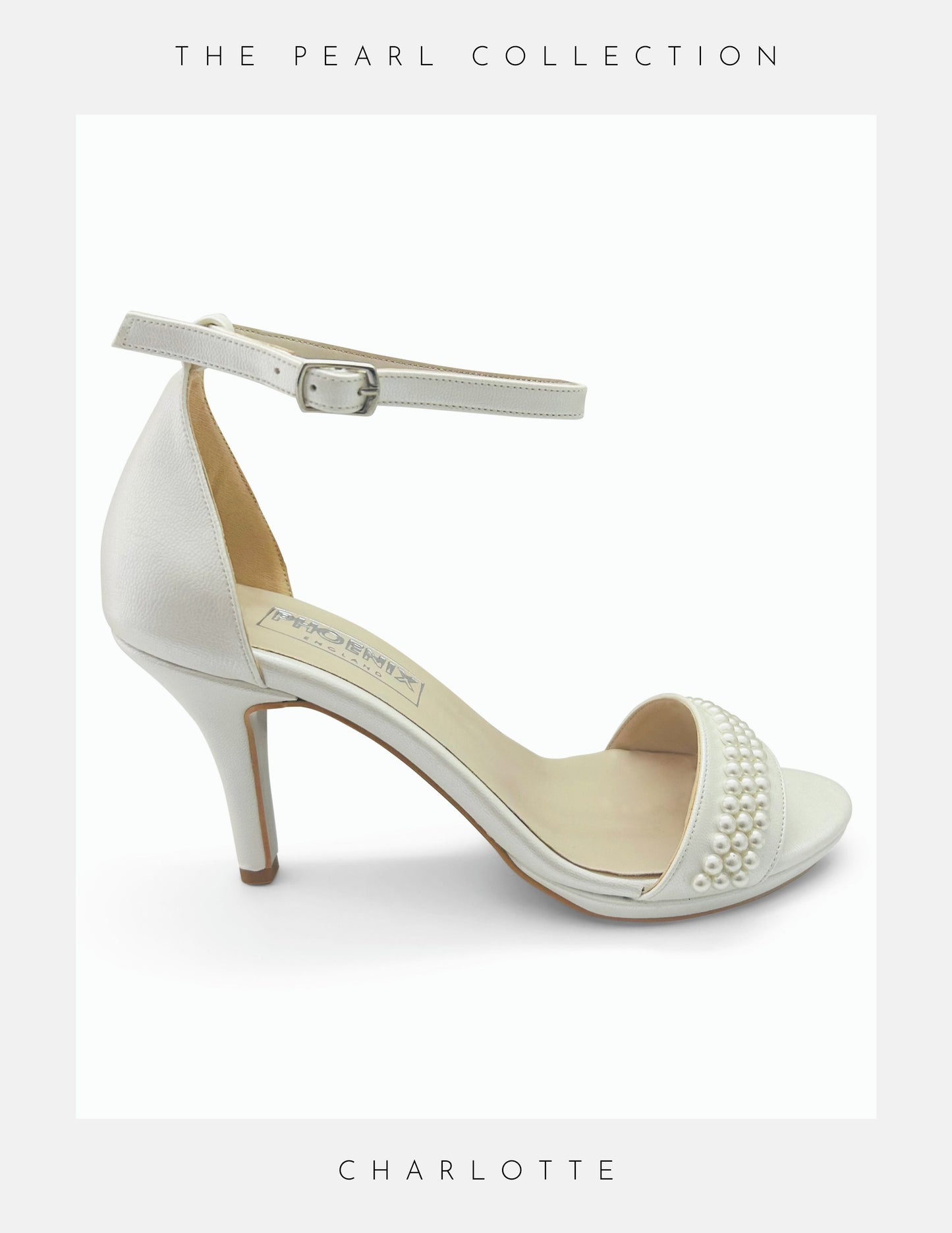 Charlotte Pearl High Heel Bridal Shoes