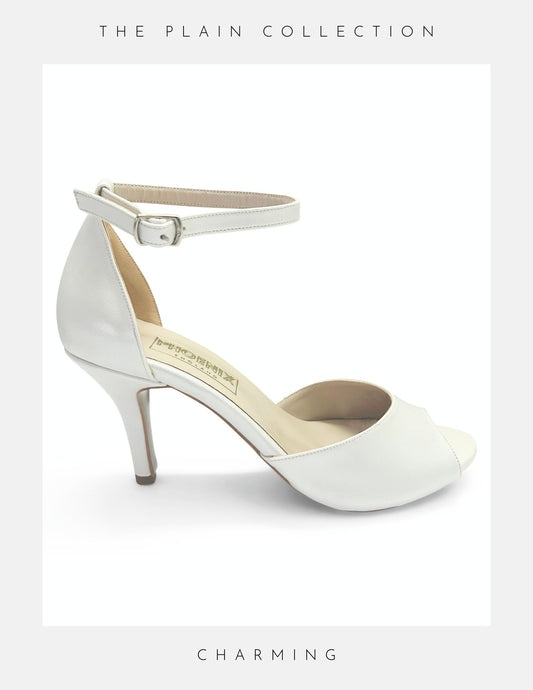 Charming High Heel Peep Toe Bridal Shoes