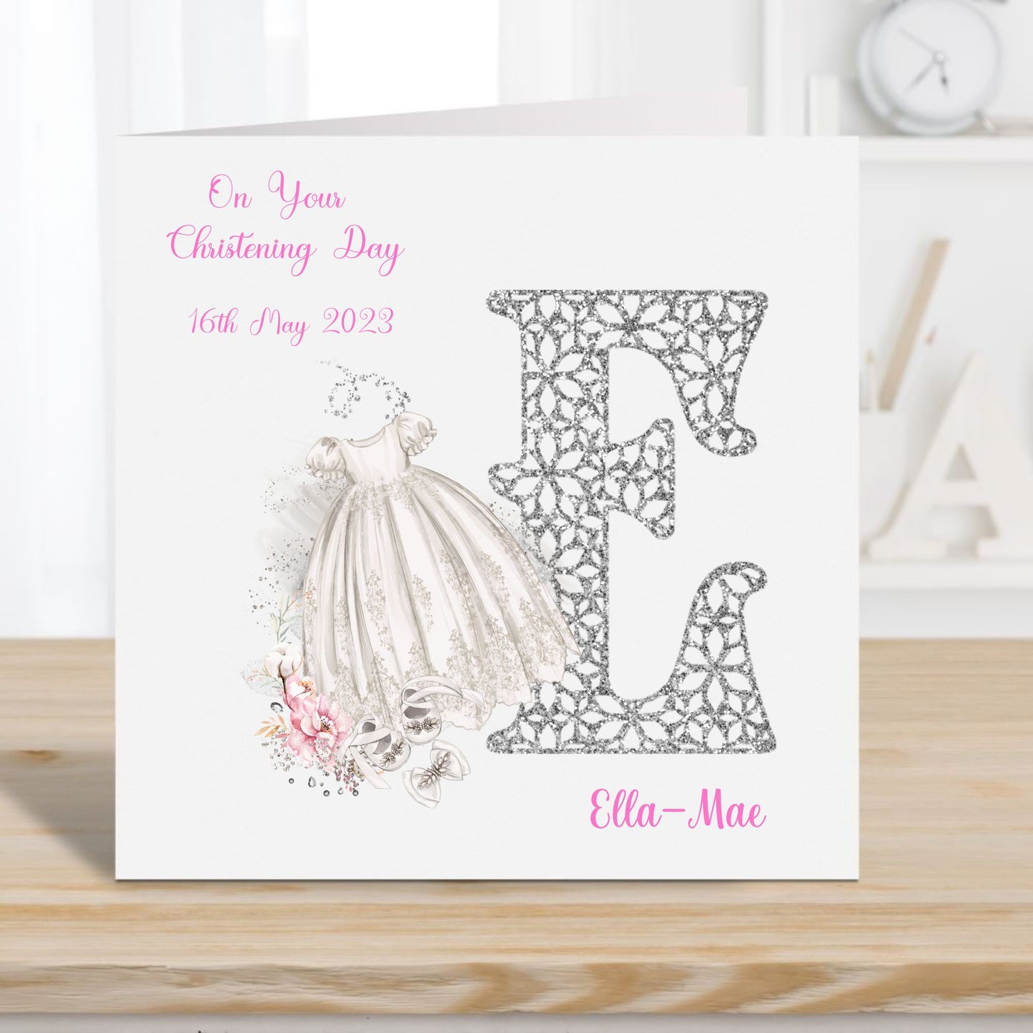 Christening Cards Personalised | Christening Day Cards