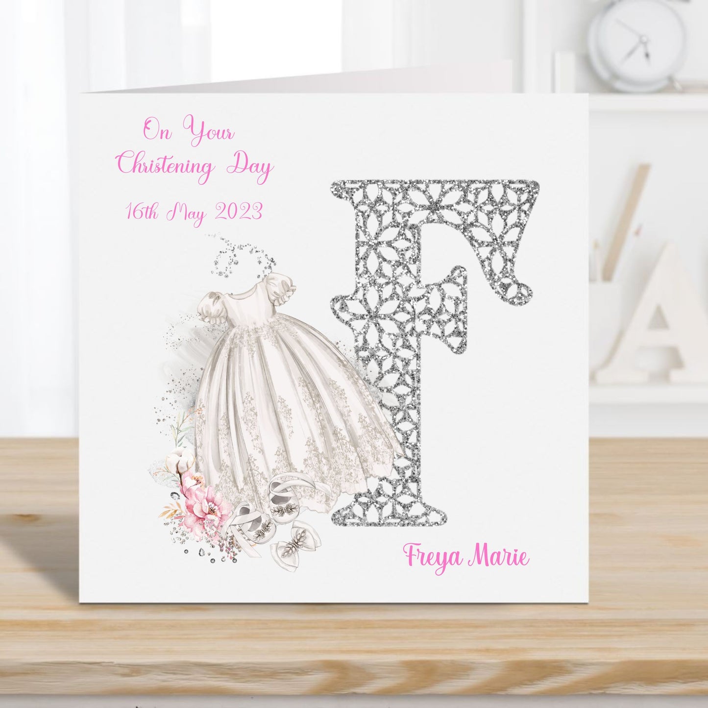 Christening Cards Personalised | Christening Day Cards