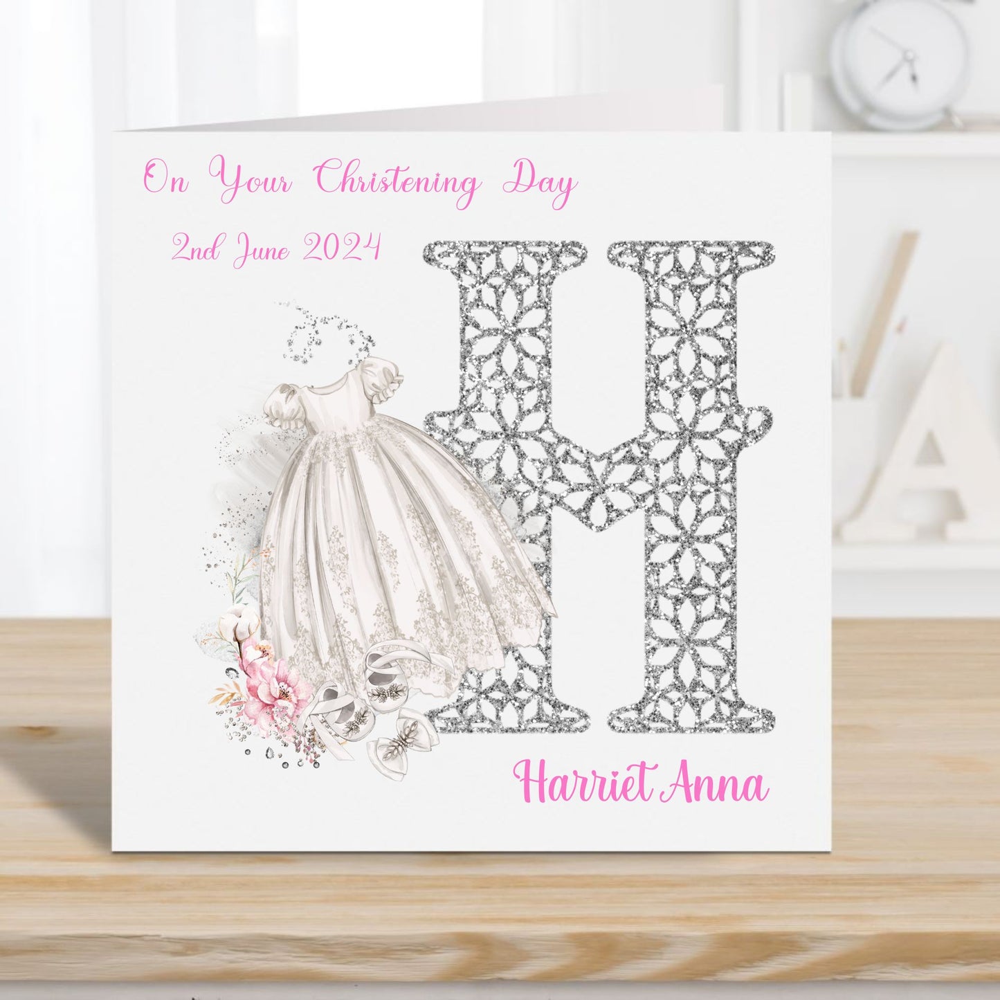 Christening Cards Personalised | Christening Day Cards