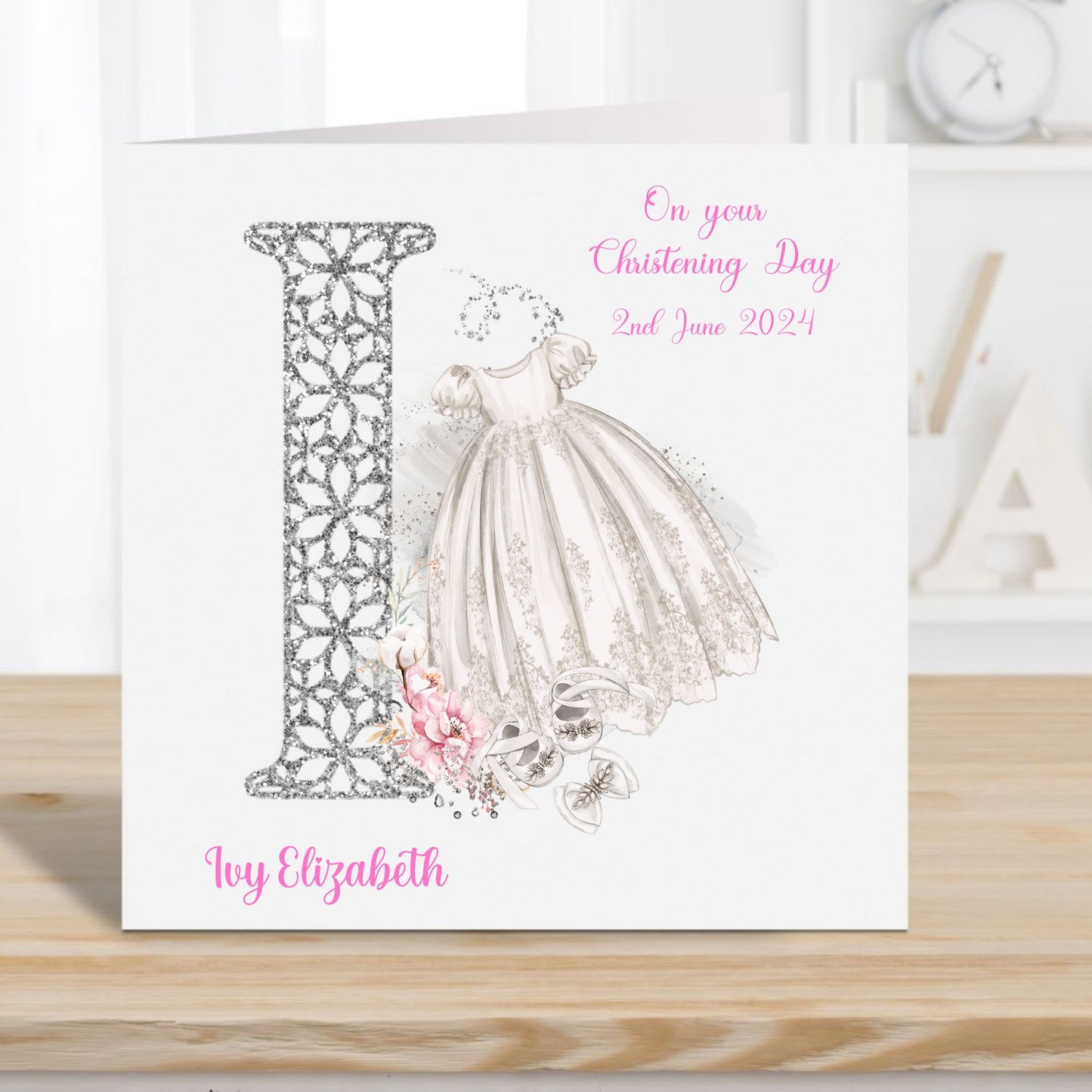 Christening Cards Personalised | Christening Day Cards