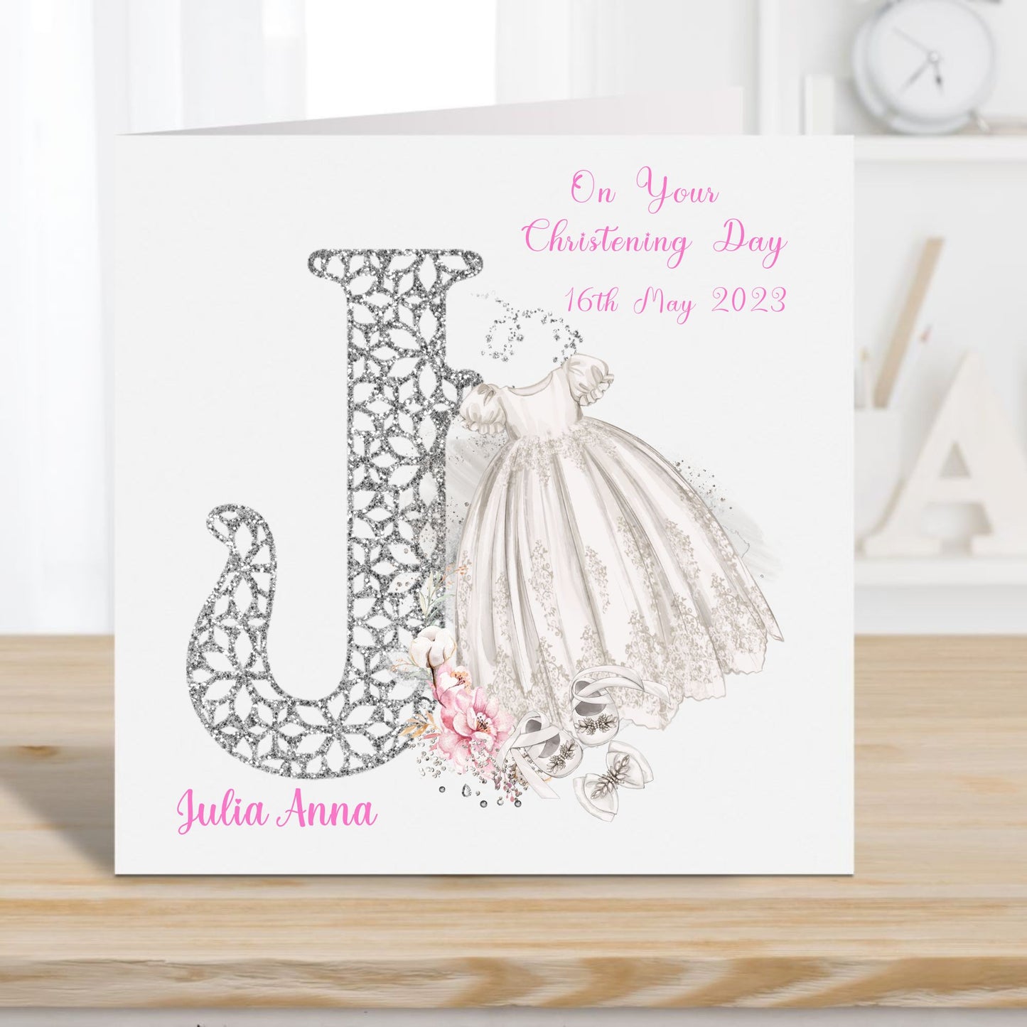 Christening Cards Personalised | Christening Day Cards