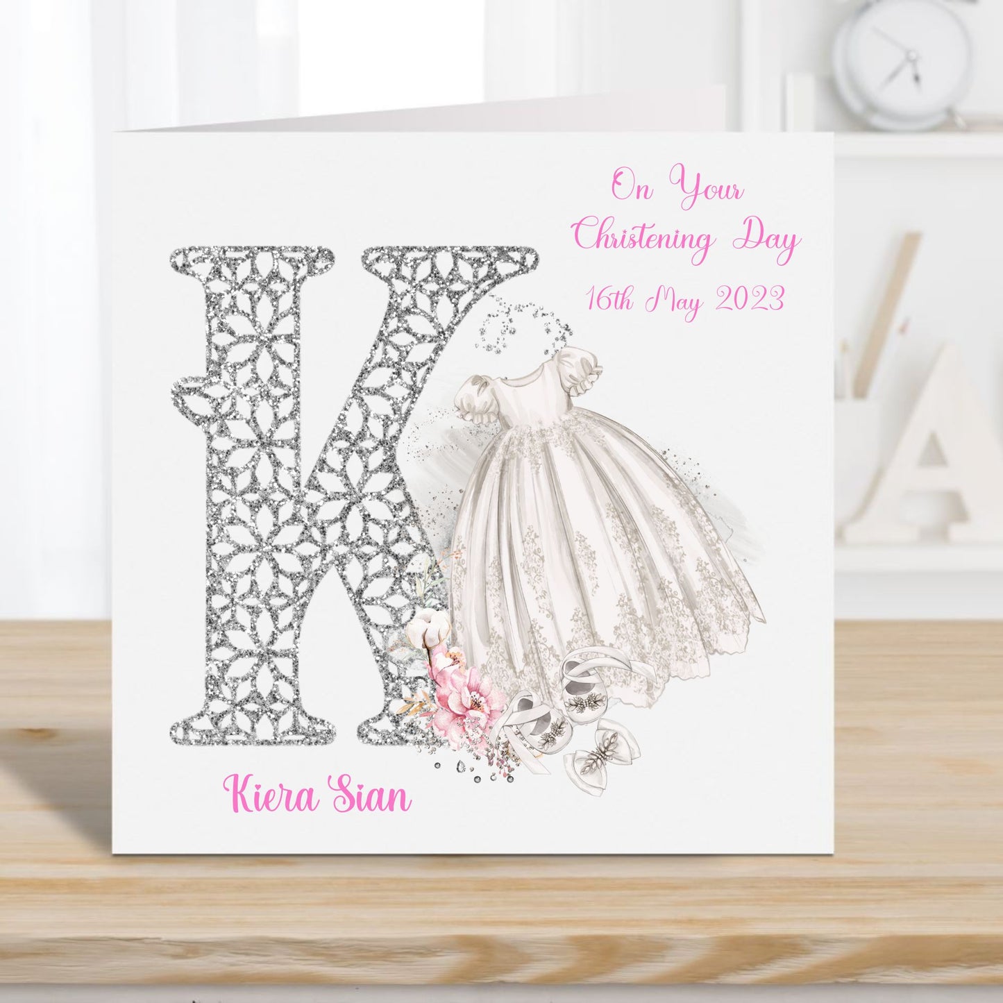 Christening Cards Personalised | Christening Day Cards