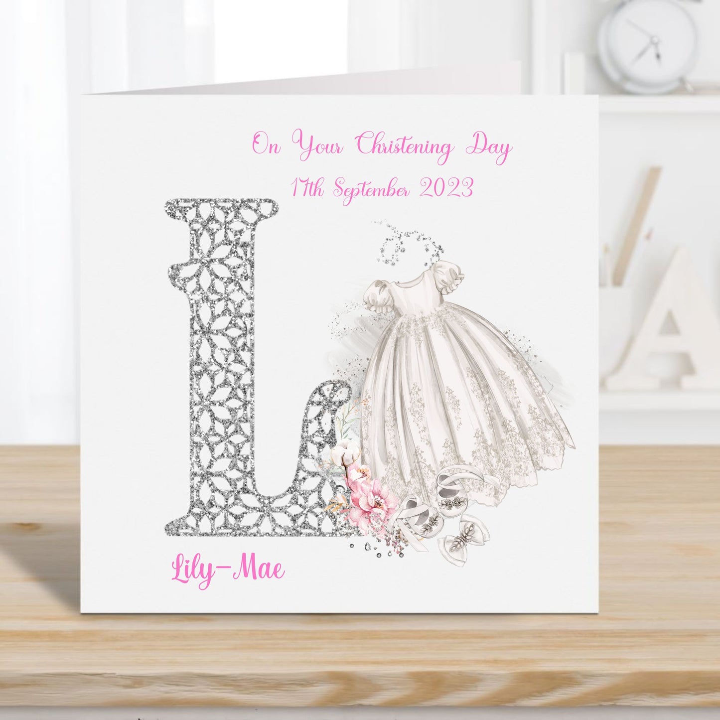 Christening Cards Personalised | Christening Day Cards