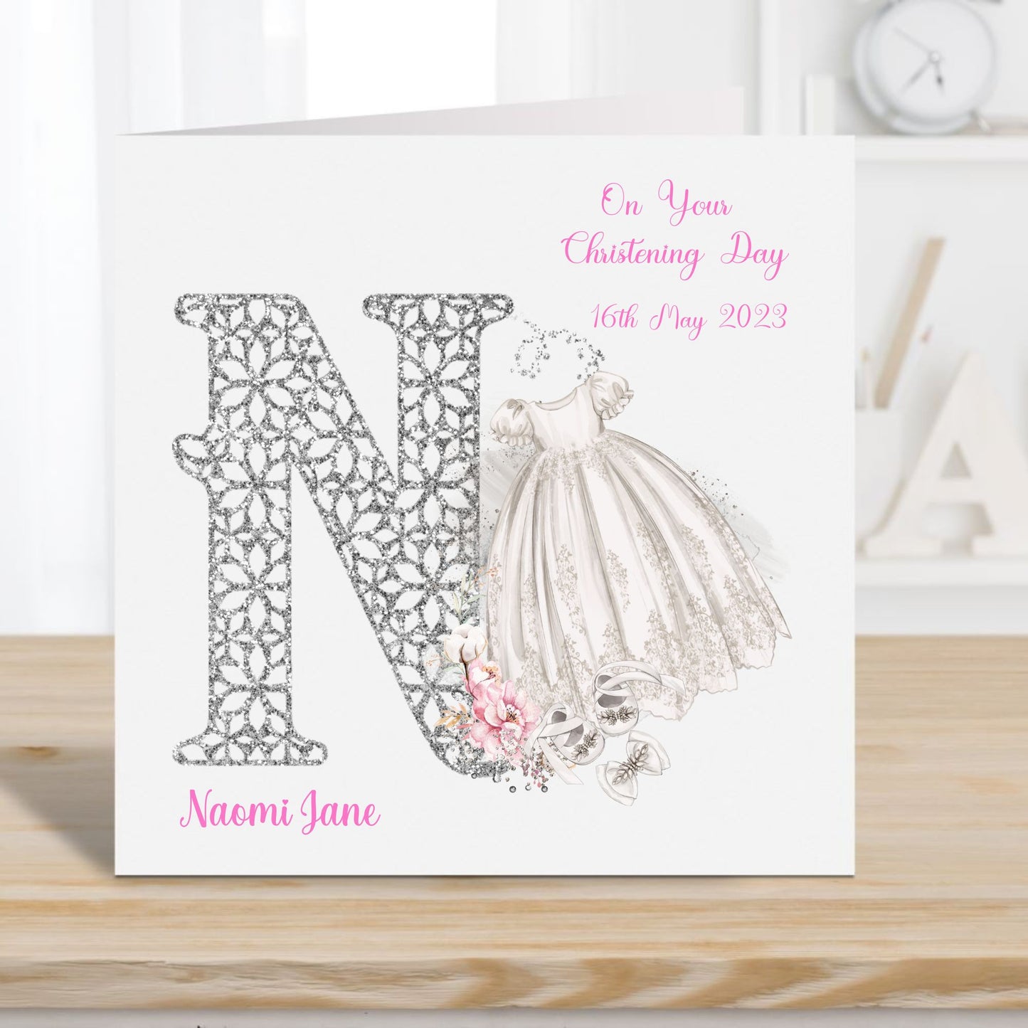 Christening Cards Personalised | Christening Day Cards