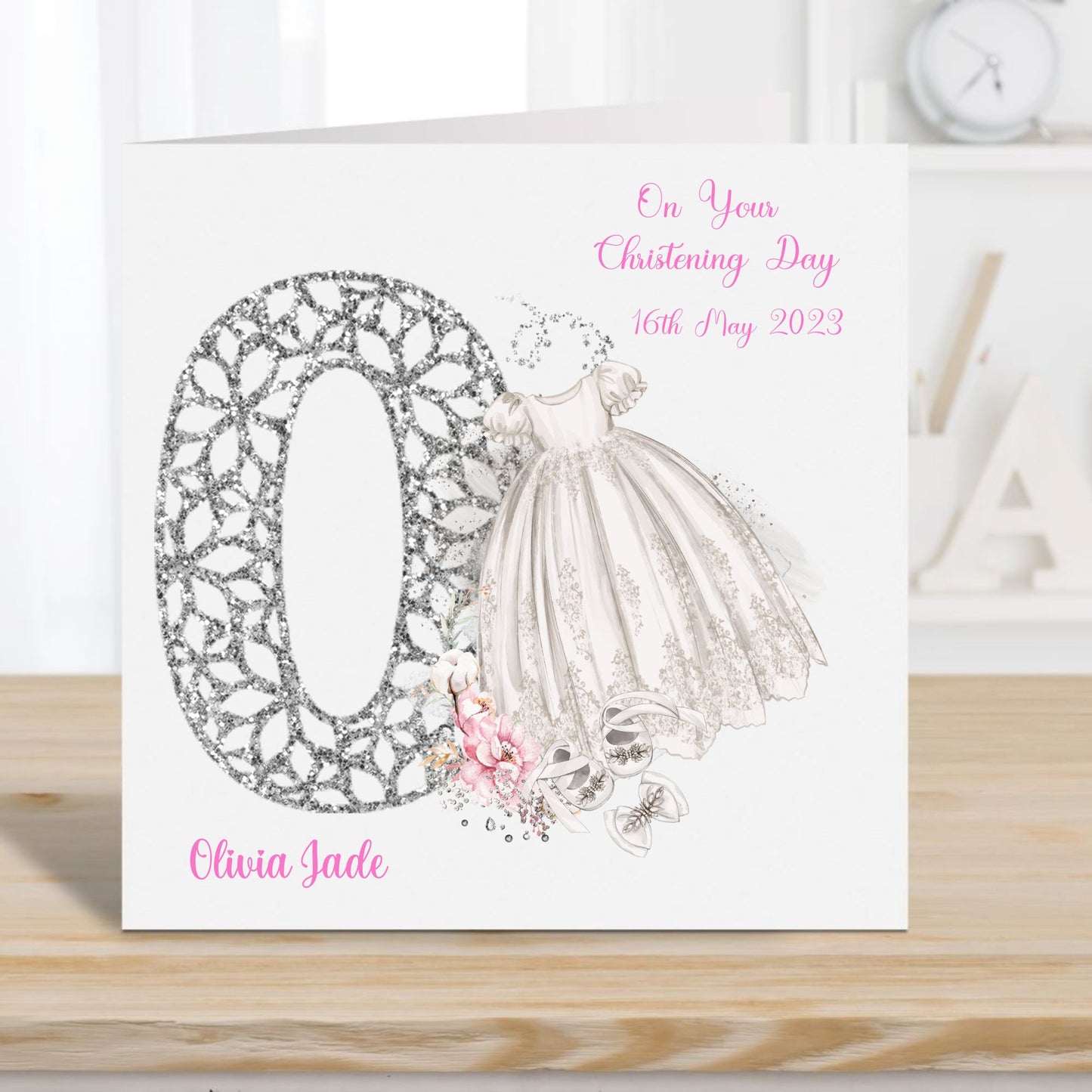 Christening Cards Personalised | Christening Day Cards