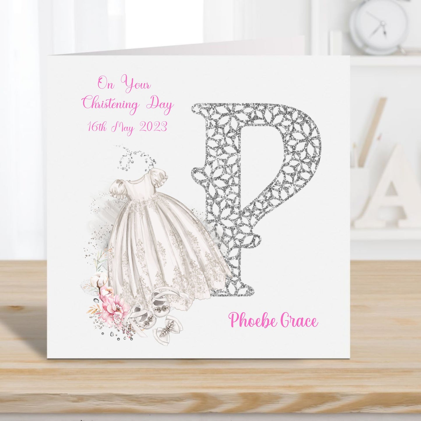 Christening Cards Personalised | Christening Day Cards