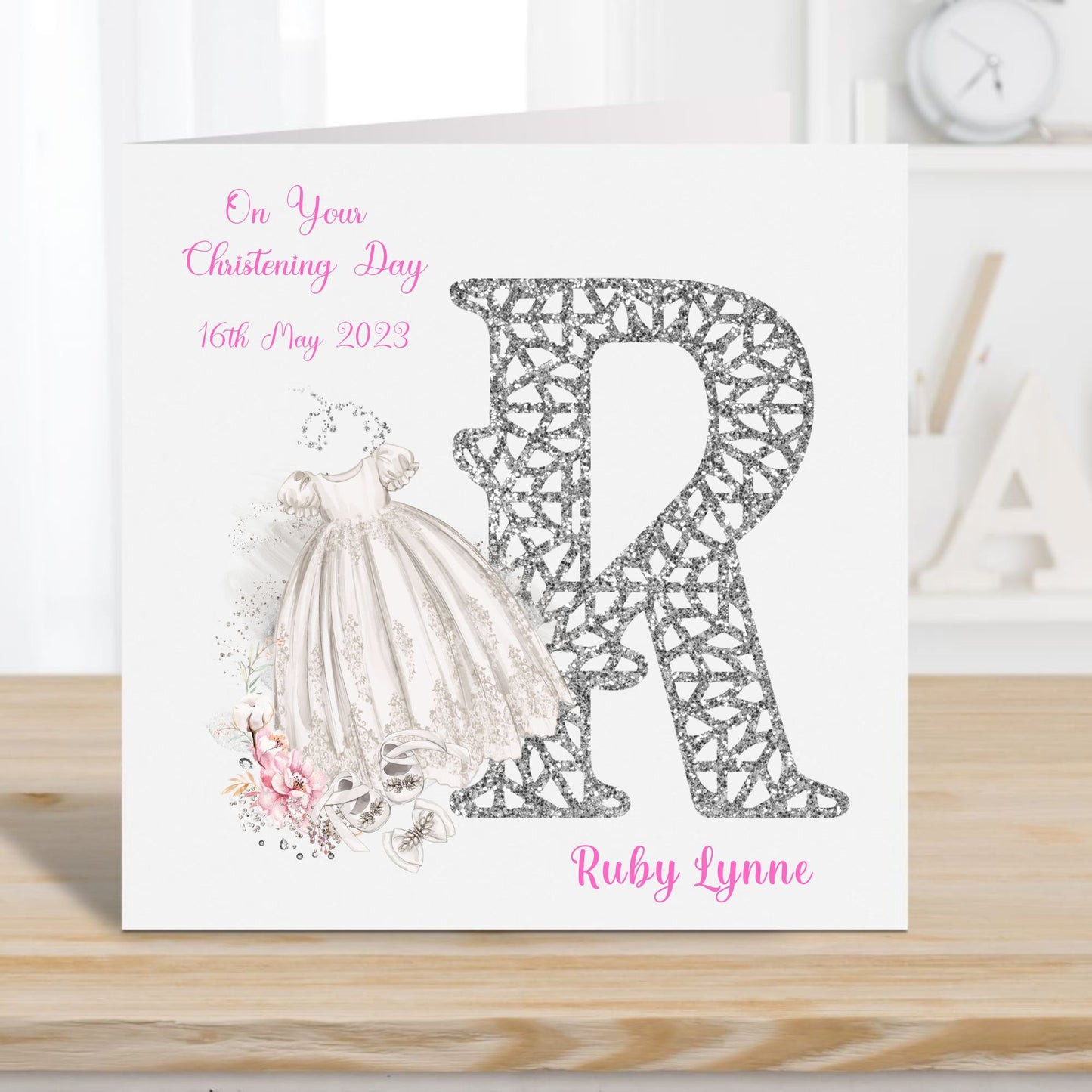 Christening Cards Personalised | Christening Day Cards