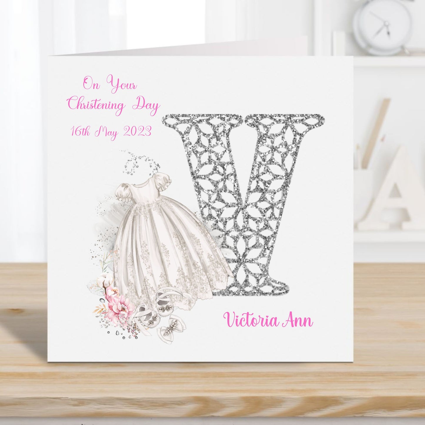 Christening Cards Personalised | Christening Day Cards